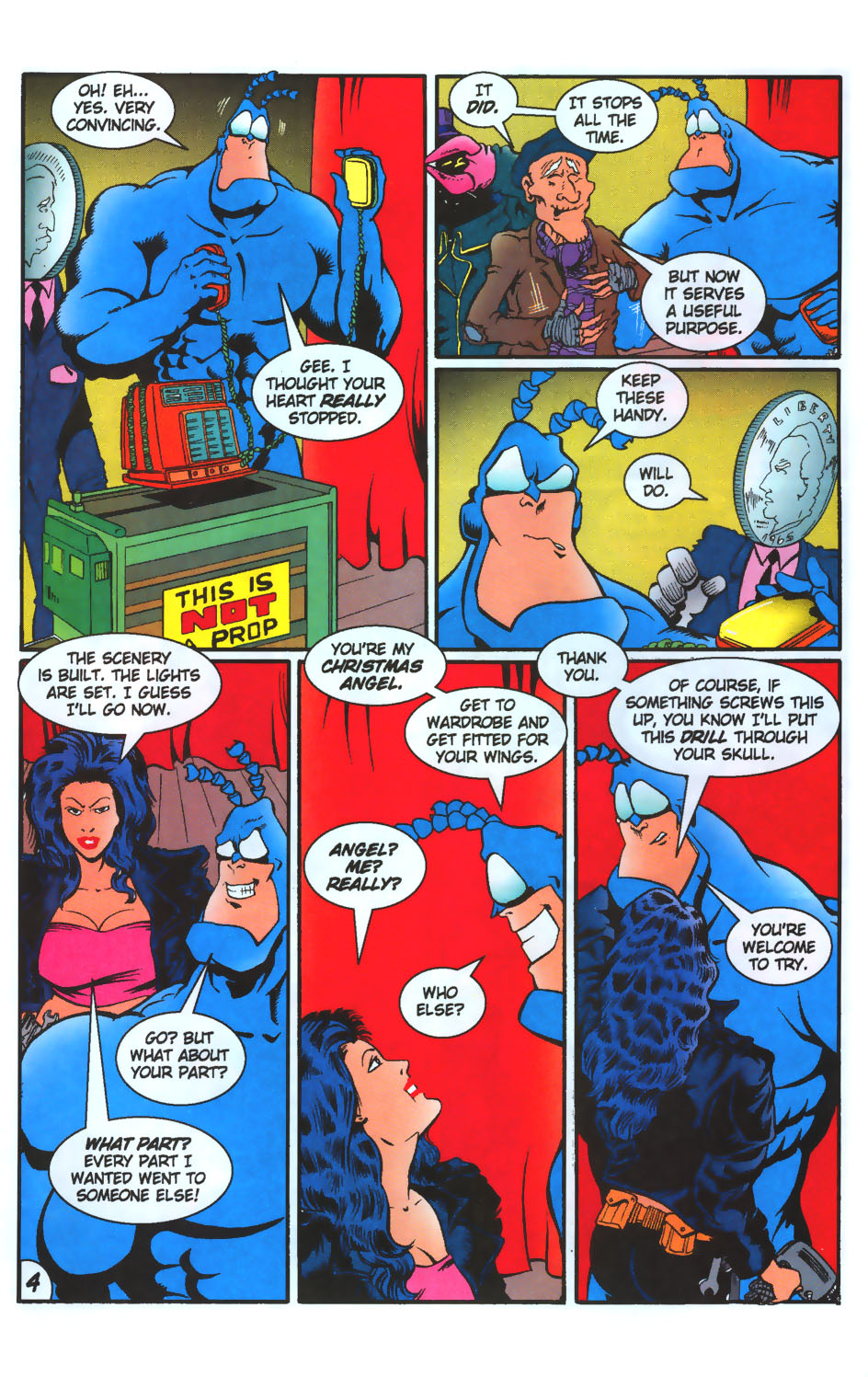 Read online The Tick's Big Xmas Trilogy comic -  Issue #3 - 7