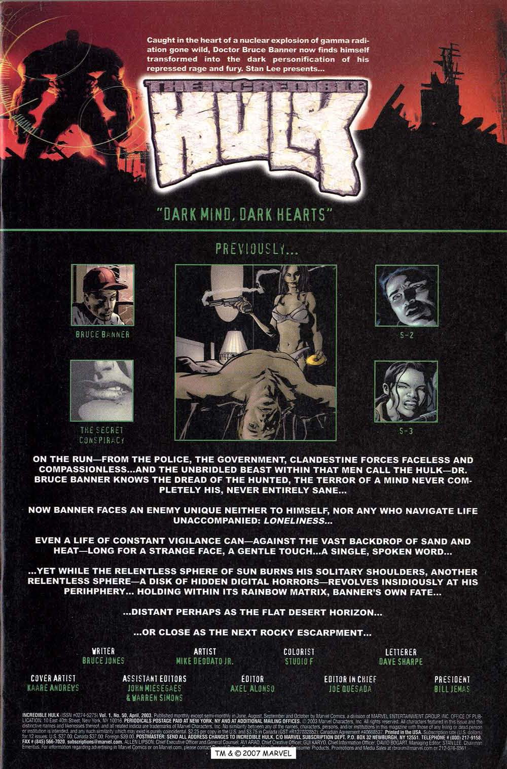 Read online The Incredible Hulk (2000) comic -  Issue #50 - 3
