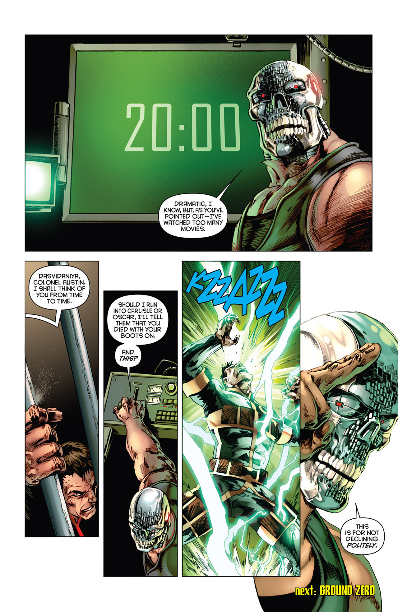 Read online Bionic Man comic -  Issue #8 - 22