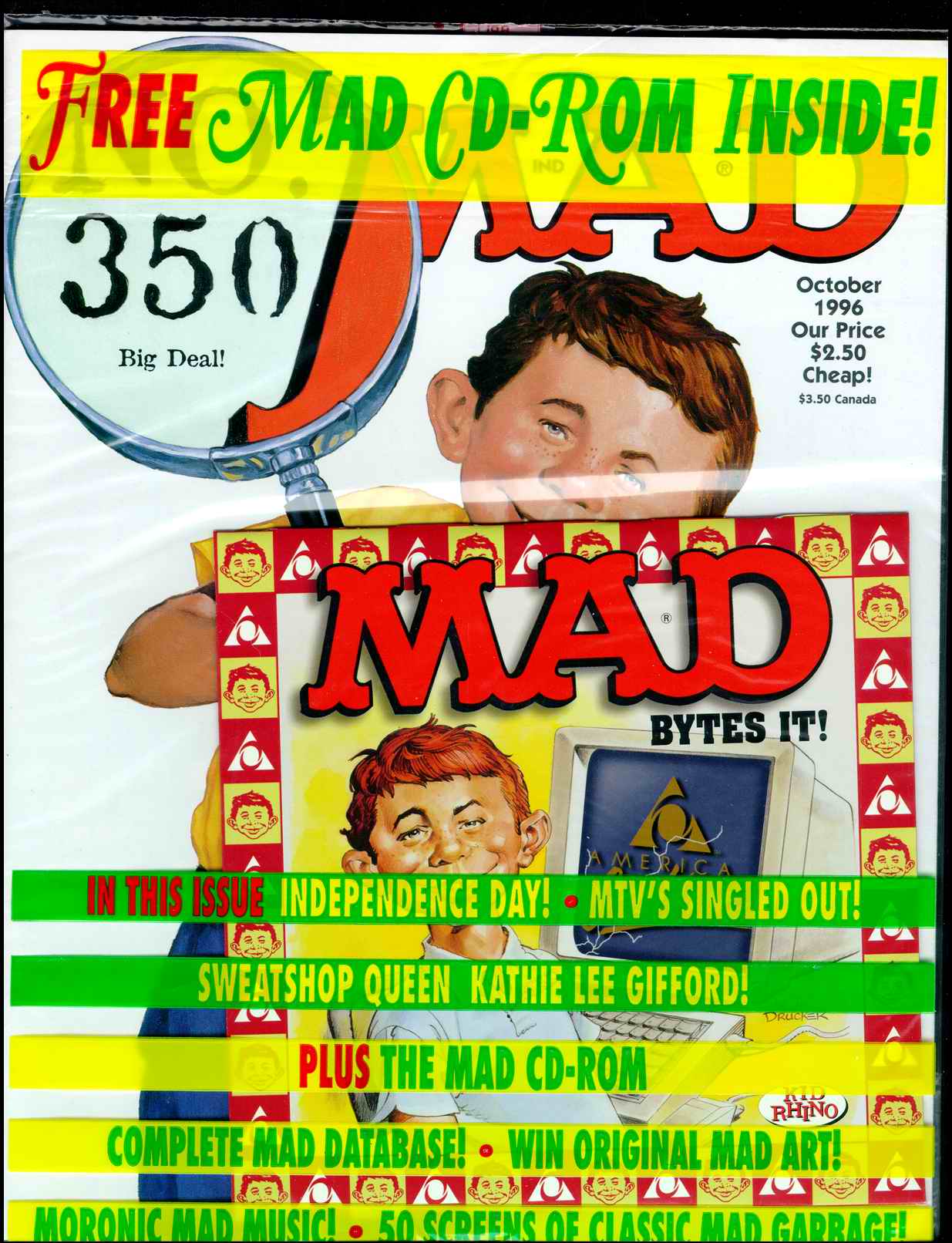 Read online MAD comic -  Issue #350 - 1