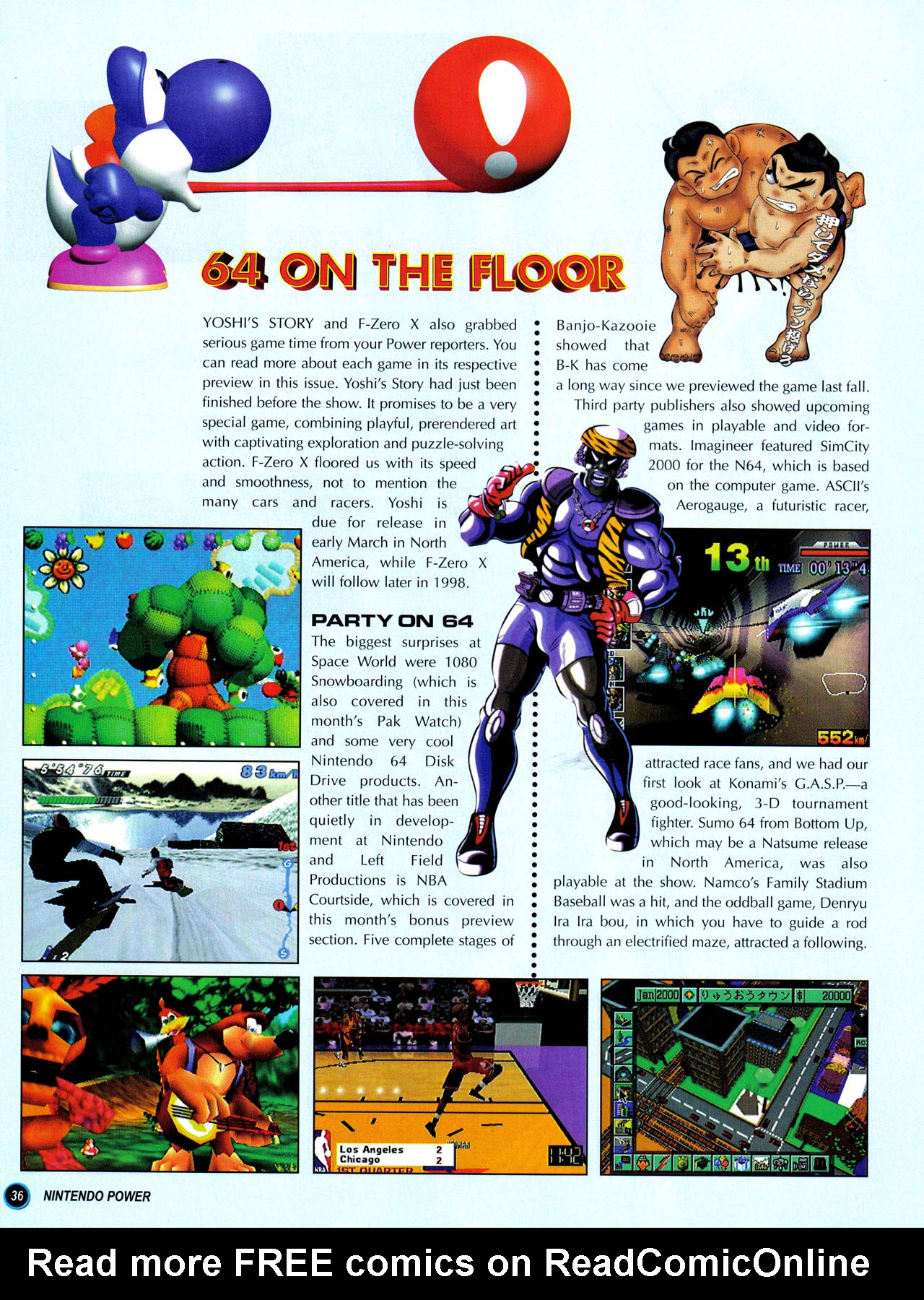 Read online Nintendo Power comic -  Issue #104 - 37