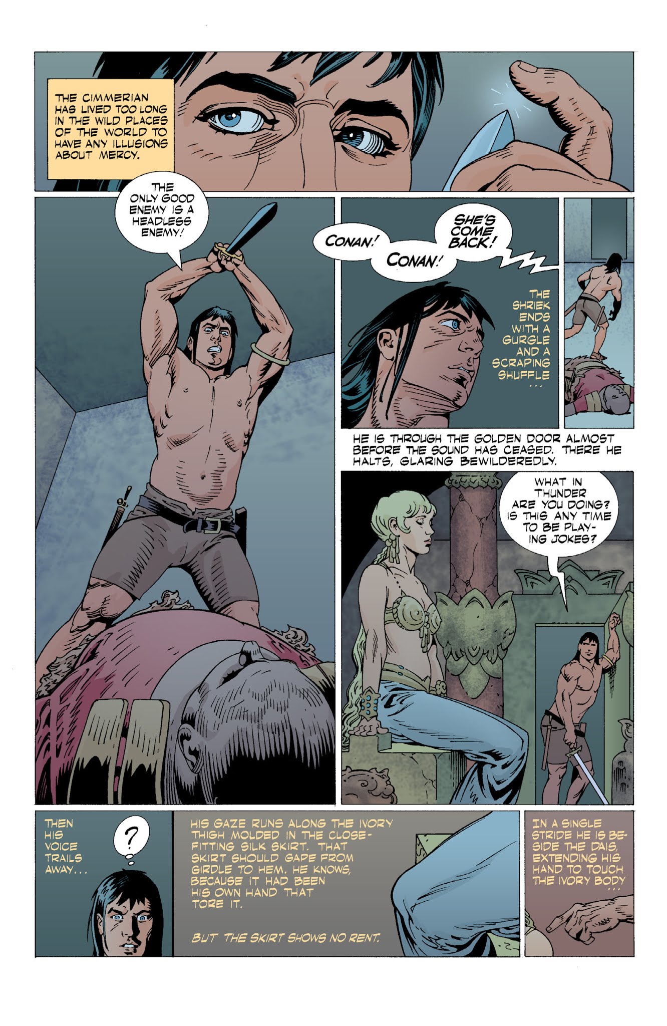 Read online Conan and the Jewels of Gwahlur comic -  Issue # _TPB - 41