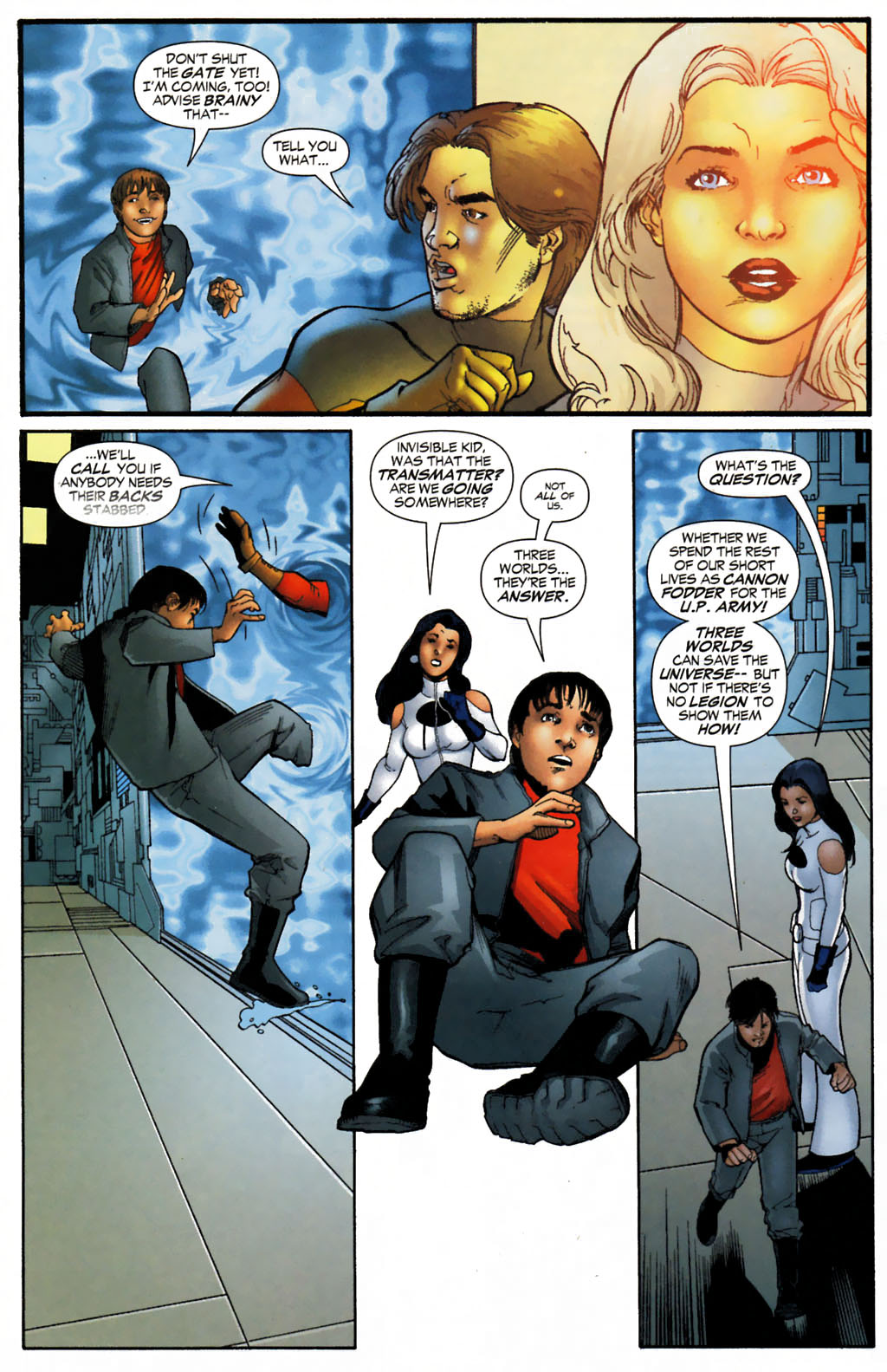 Read online Legion of Super-Heroes (2005) comic -  Issue #9 - 17