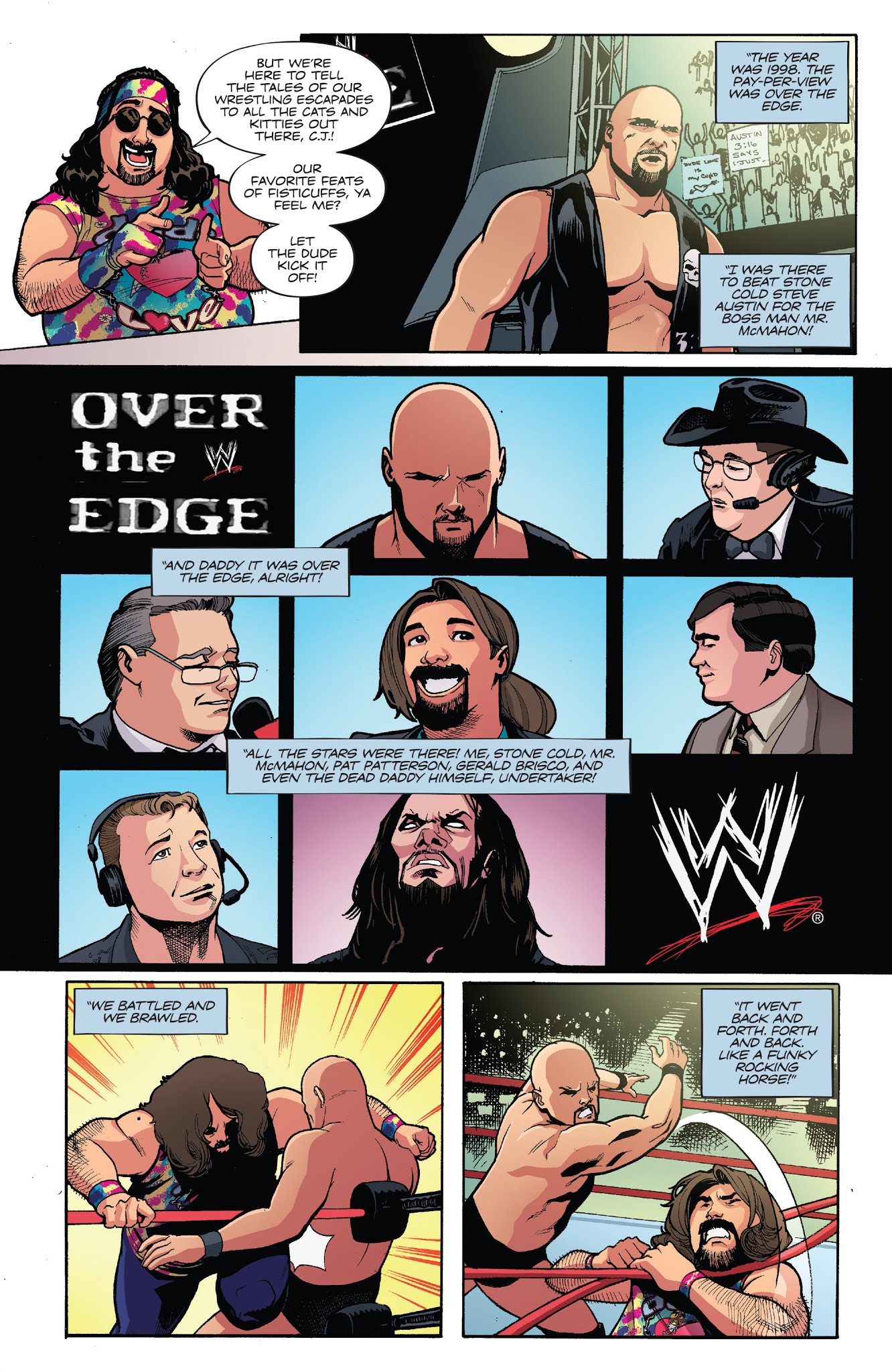 Read online WWE Attitude Era 2018 Special comic -  Issue # Full - 15