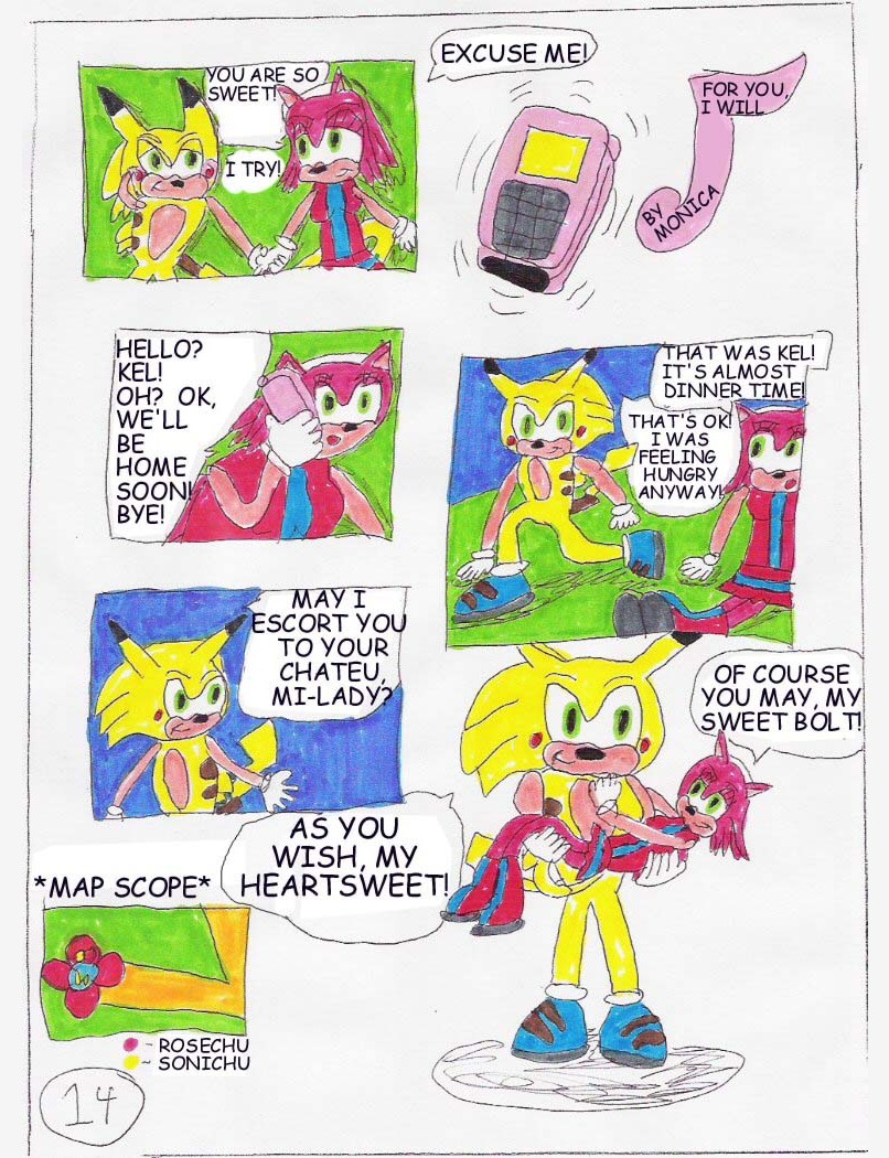 Read online Sonichu comic -  Issue #1 - 16