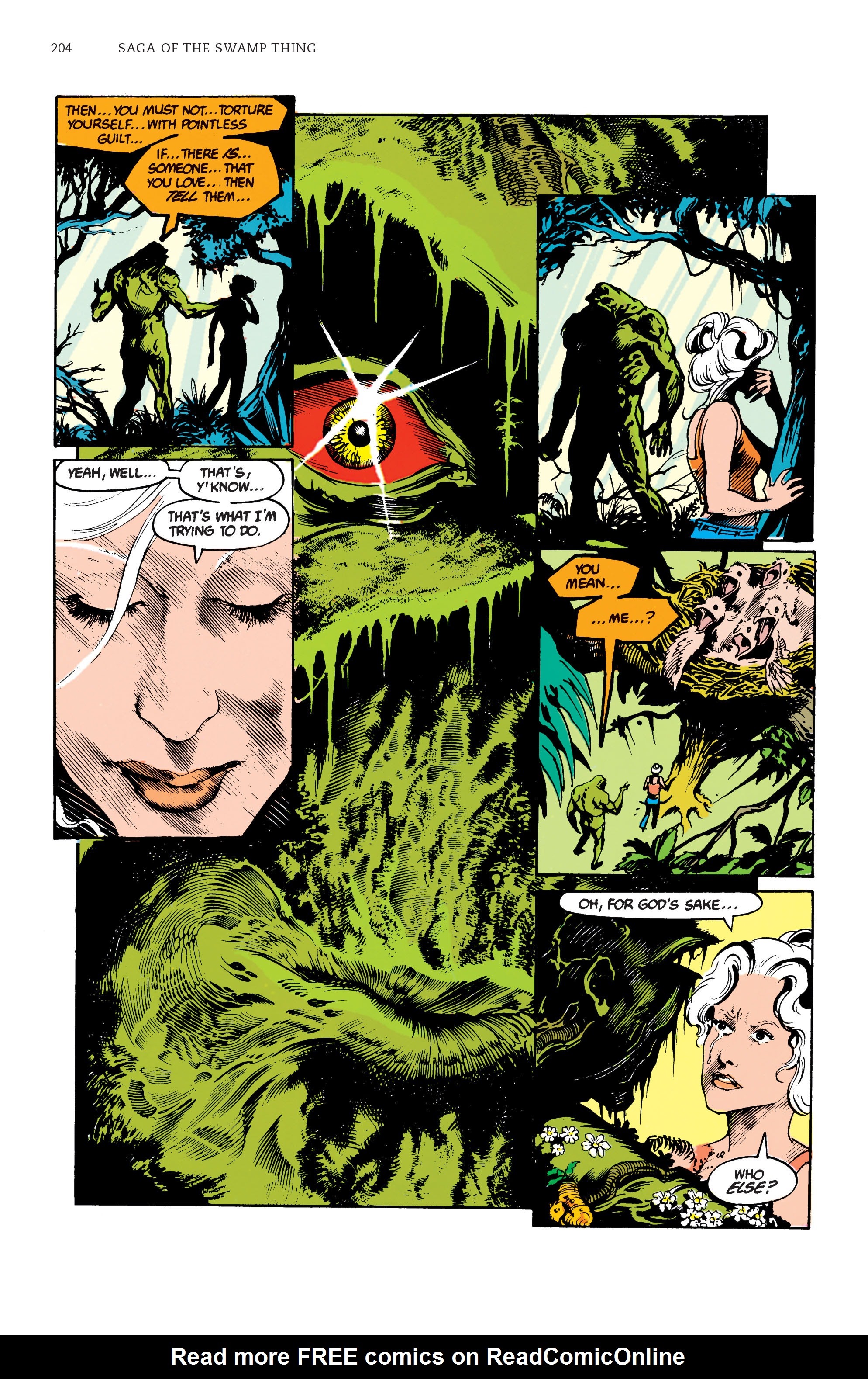 Read online Saga of the Swamp Thing comic -  Issue # TPB 2 (Part 2) - 101