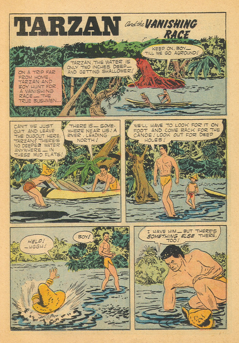 Read online Tarzan (1948) comic -  Issue #95 - 19