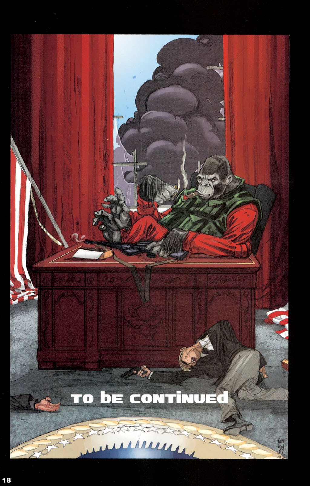 Read online Revolution on the Planet of the Apes comic -  Issue #4 - 20