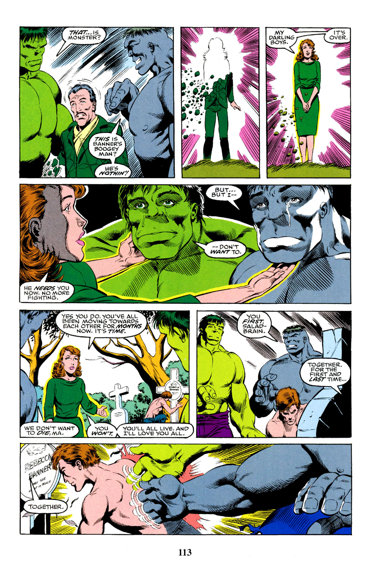 Read online Hulk Visionaries: Peter David comic -  Issue # TPB 6 - 115