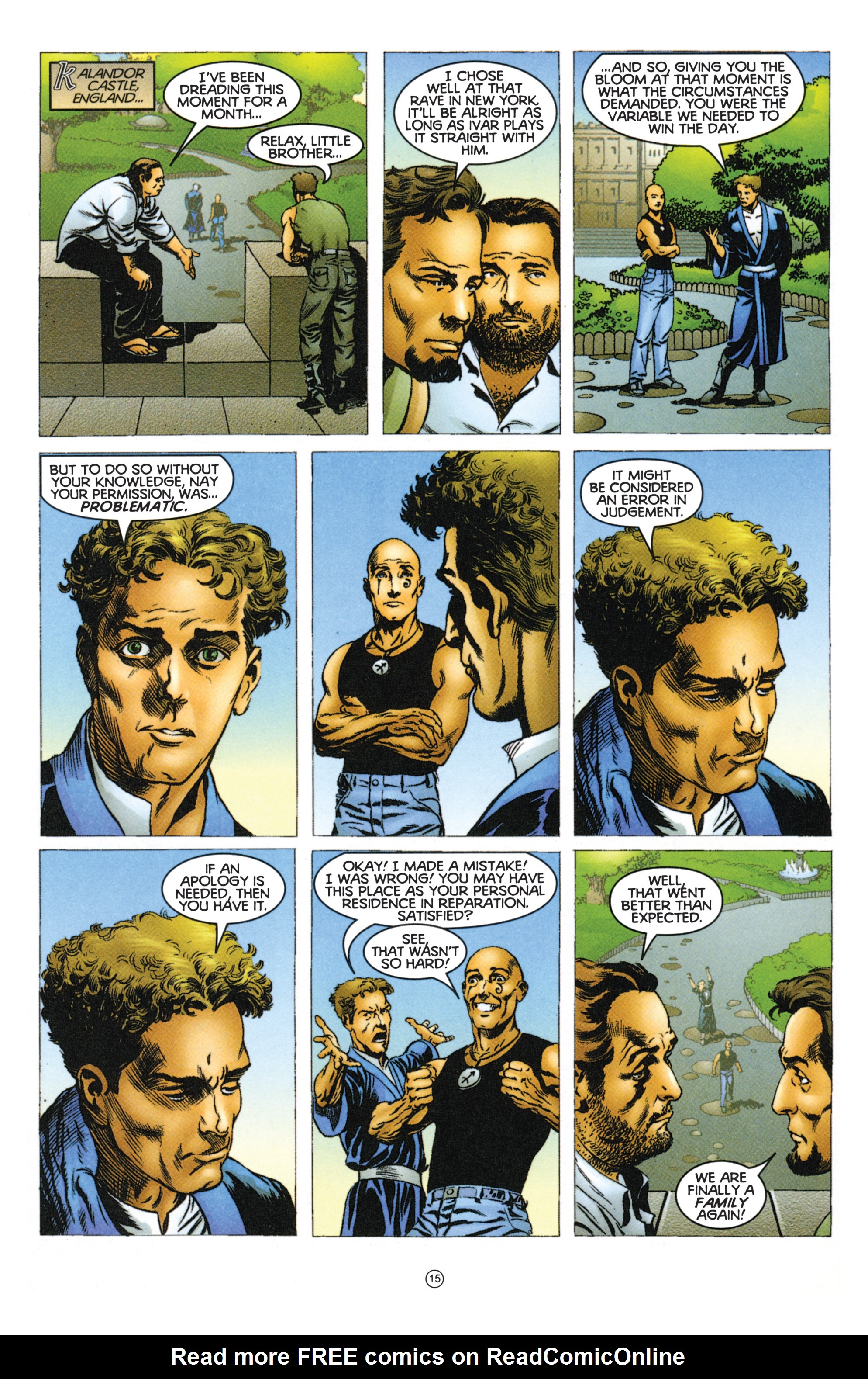 Read online Eternal Warriors comic -  Issue # Issue Mog - 13