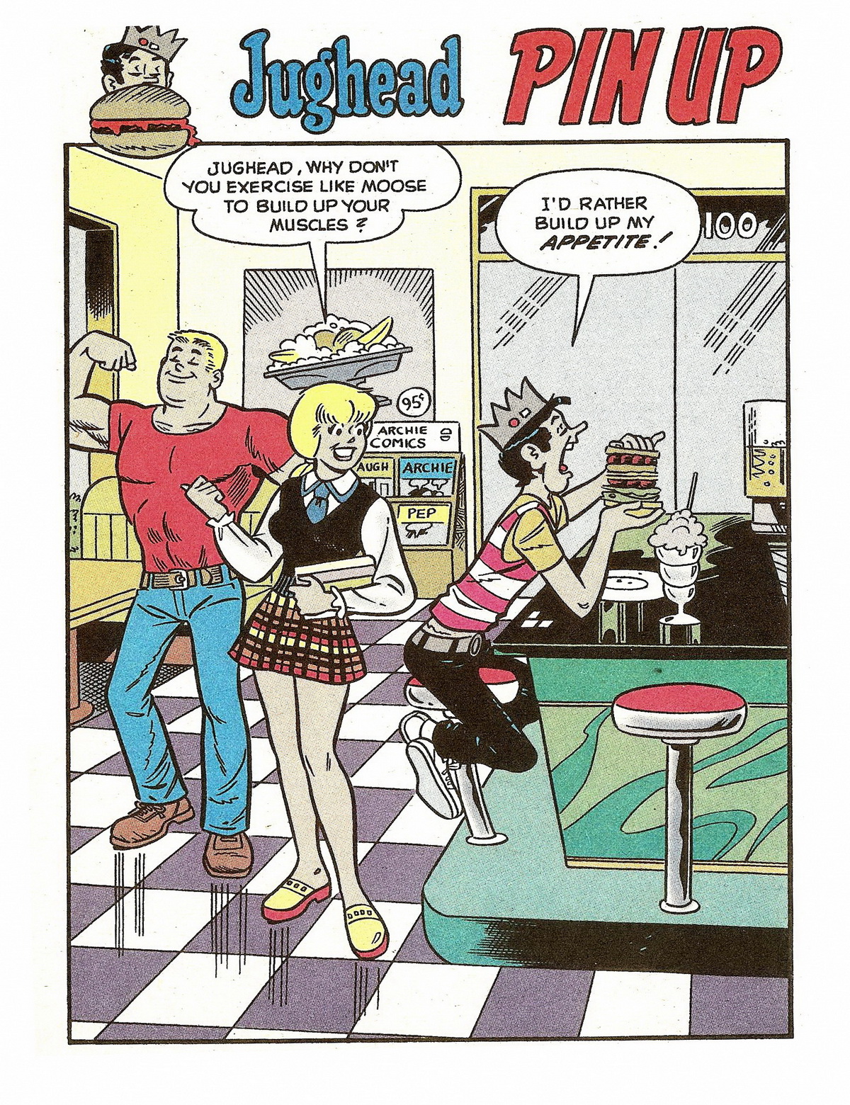 Read online Jughead's Double Digest Magazine comic -  Issue #67 - 162