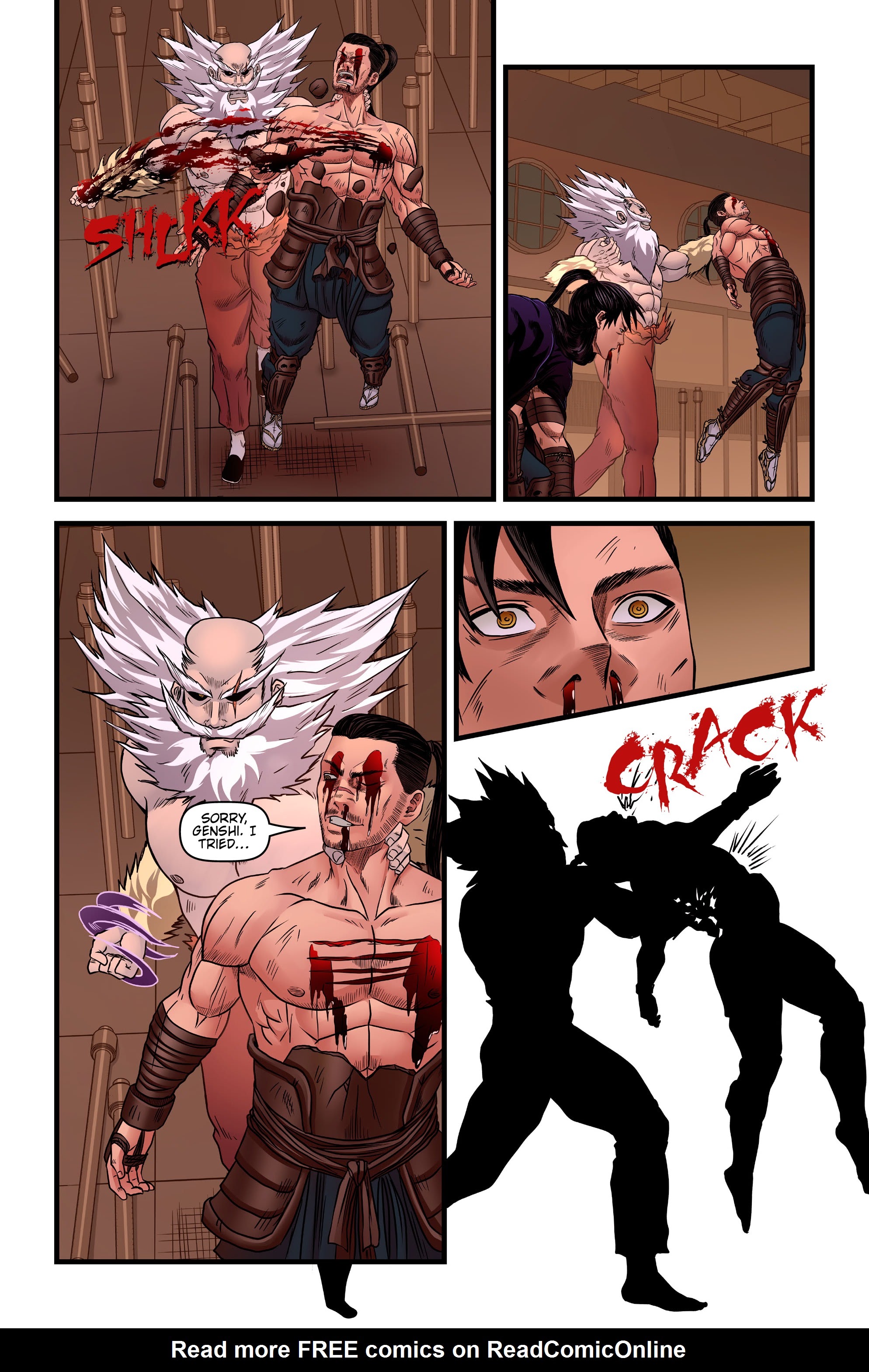 Read online Honor and Curse comic -  Issue #12 - 21