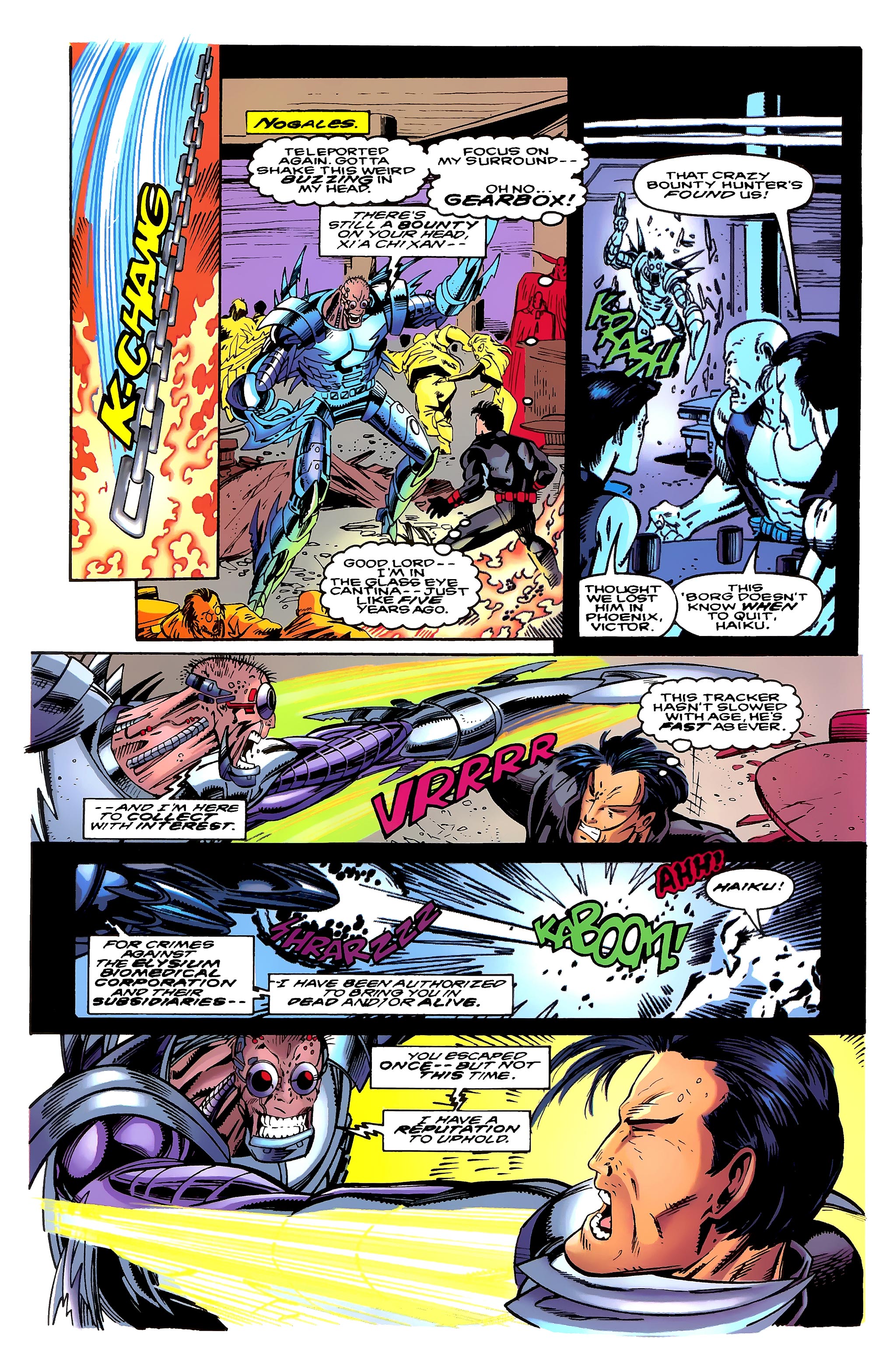 Read online X-Men 2099 comic -  Issue #22 - 10