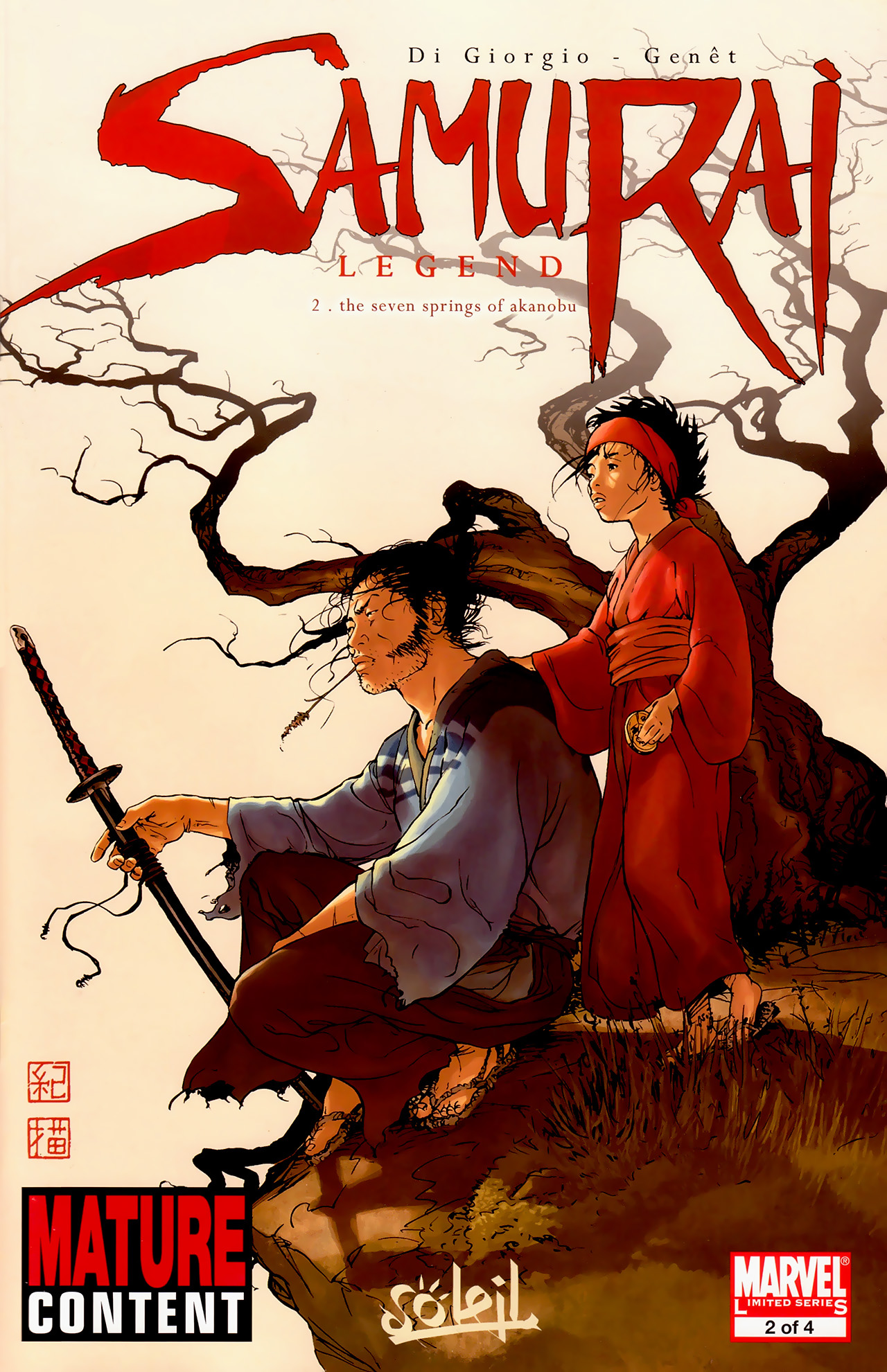 Read online Samurai: Legend comic -  Issue #2 - 1