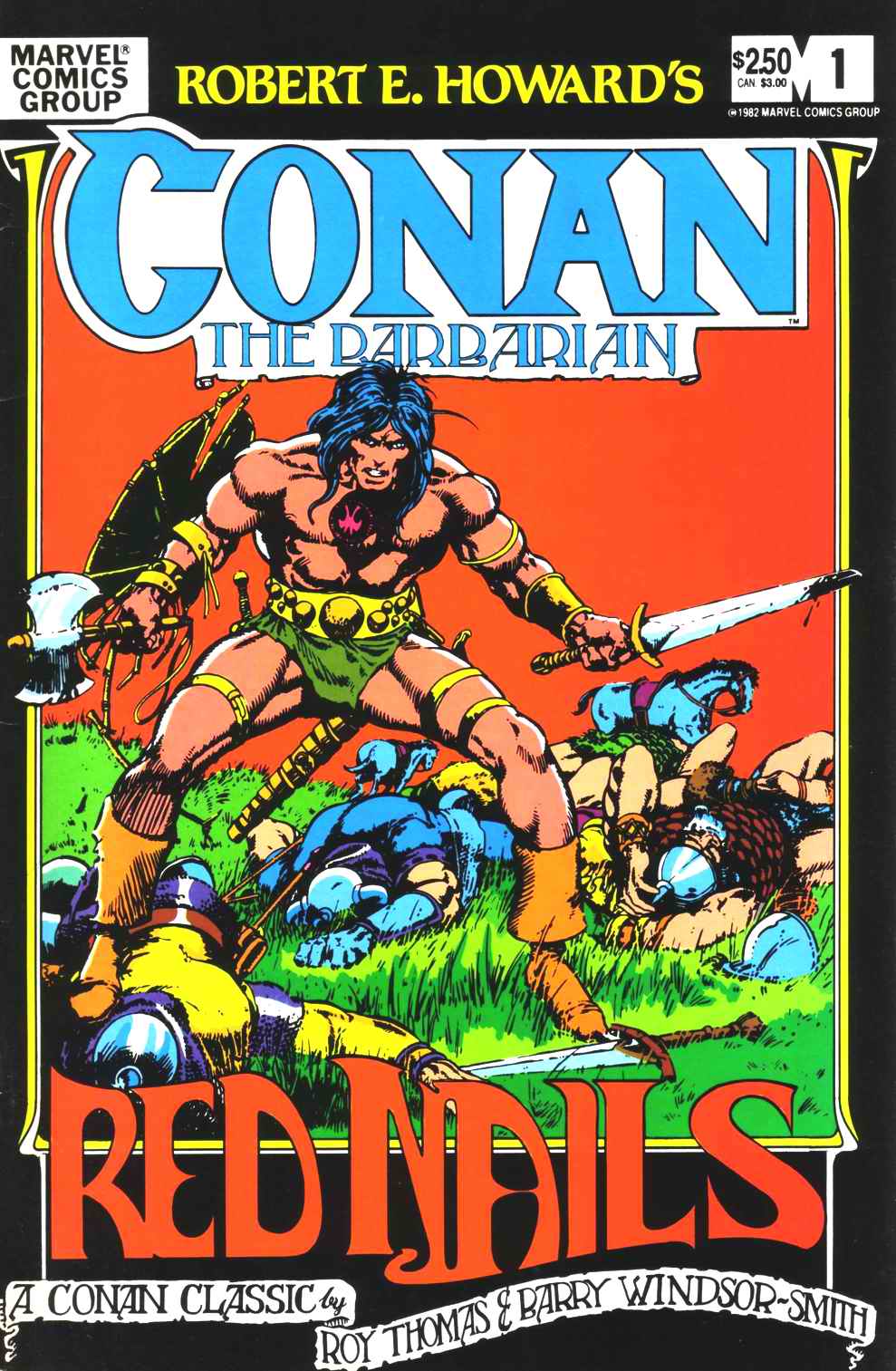 Read online Robert E. Howard's Conan the Barbarian comic -  Issue # Full - 1