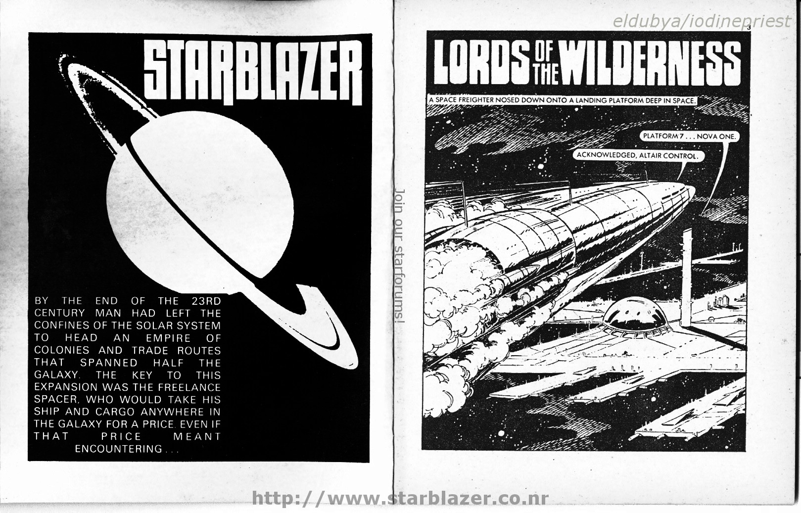 Read online Starblazer comic -  Issue #63 - 3