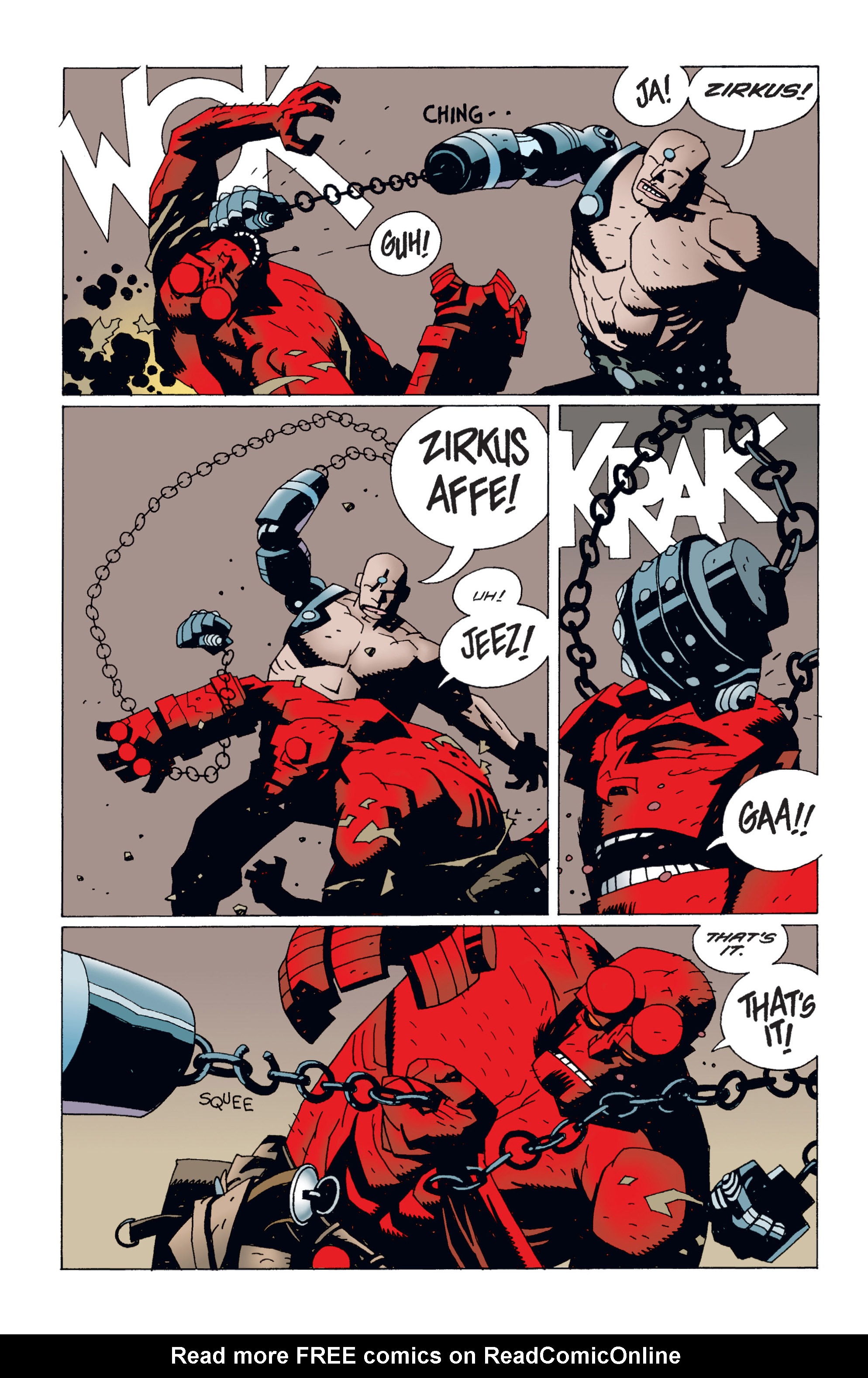 Read online Hellboy comic -  Issue #2 - 37