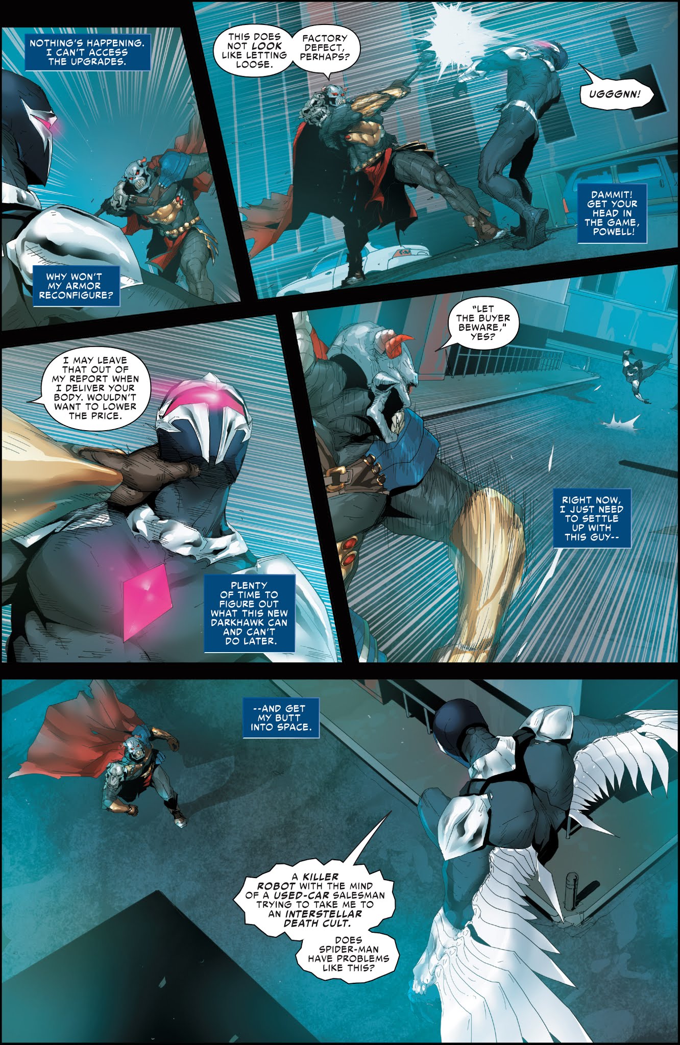 Read online Infinity Countdown: Darkhawk comic -  Issue #1 - 20