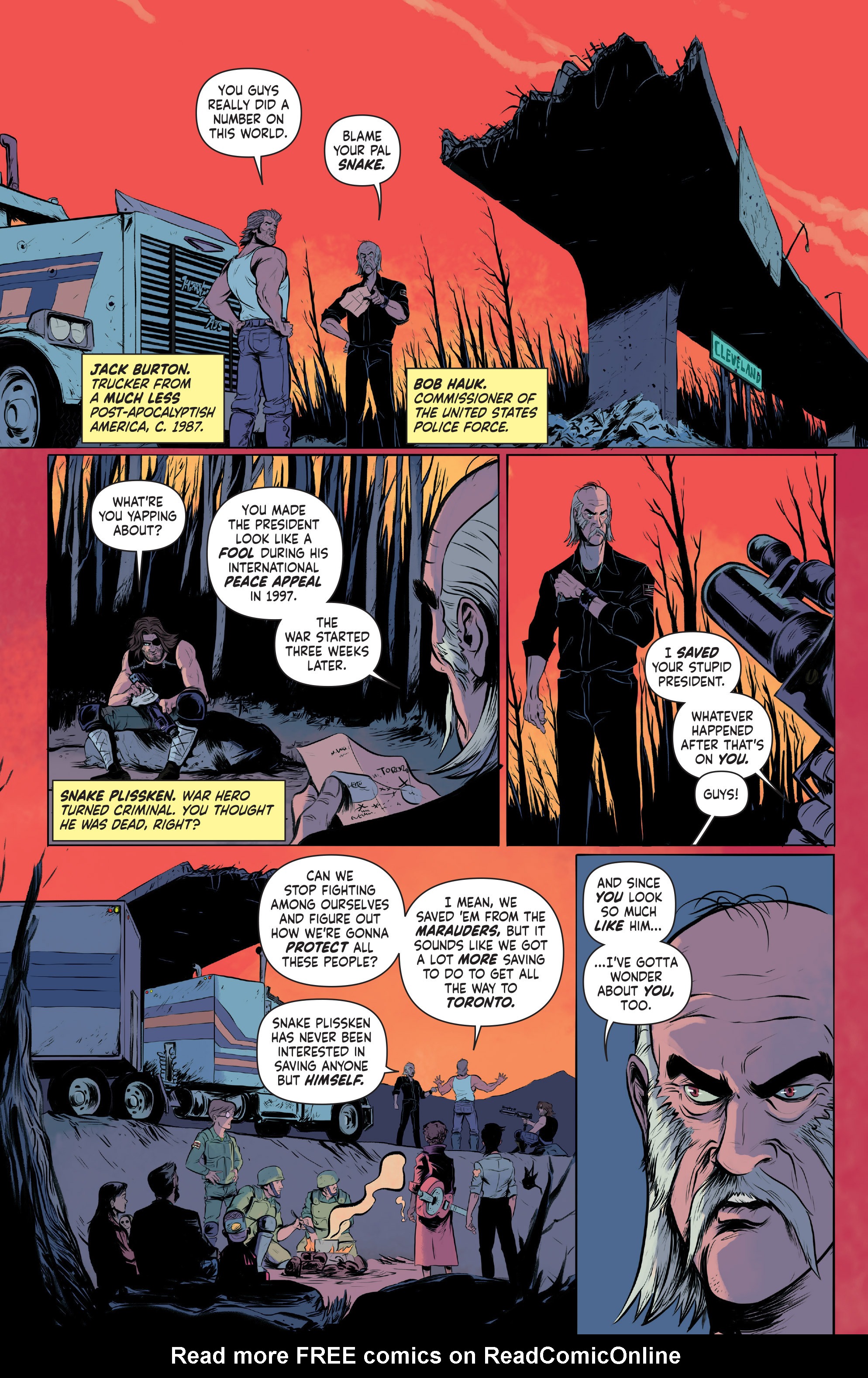 Read online Big Trouble in Little China/Escape From New York comic -  Issue #3 - 4