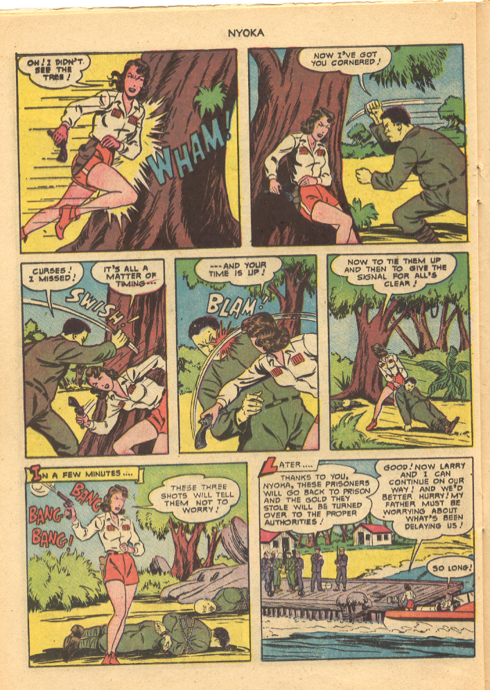 Read online Nyoka the Jungle Girl (1945) comic -  Issue #52 - 24