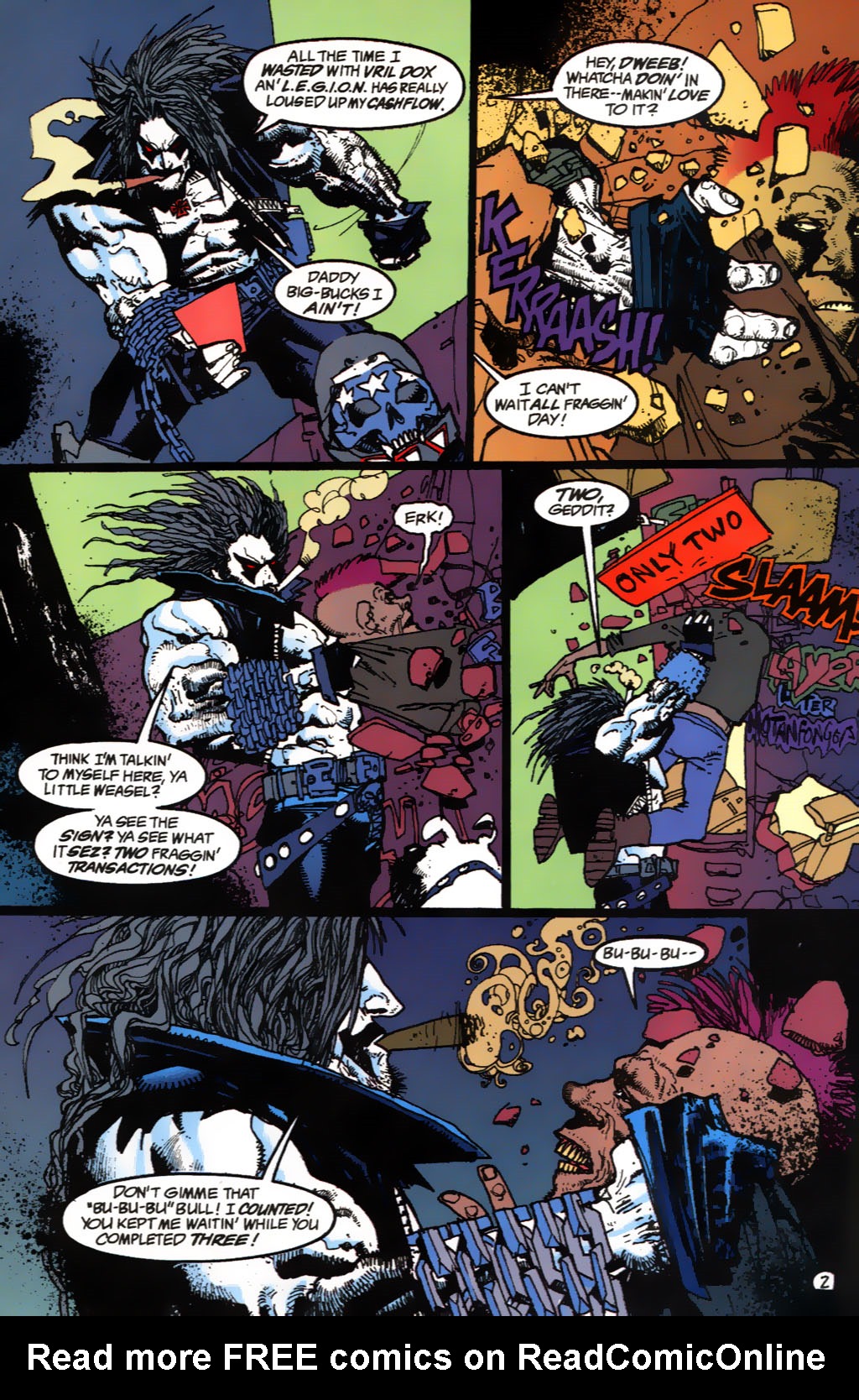 Read online Lobo's Back comic -  Issue #1 - 8