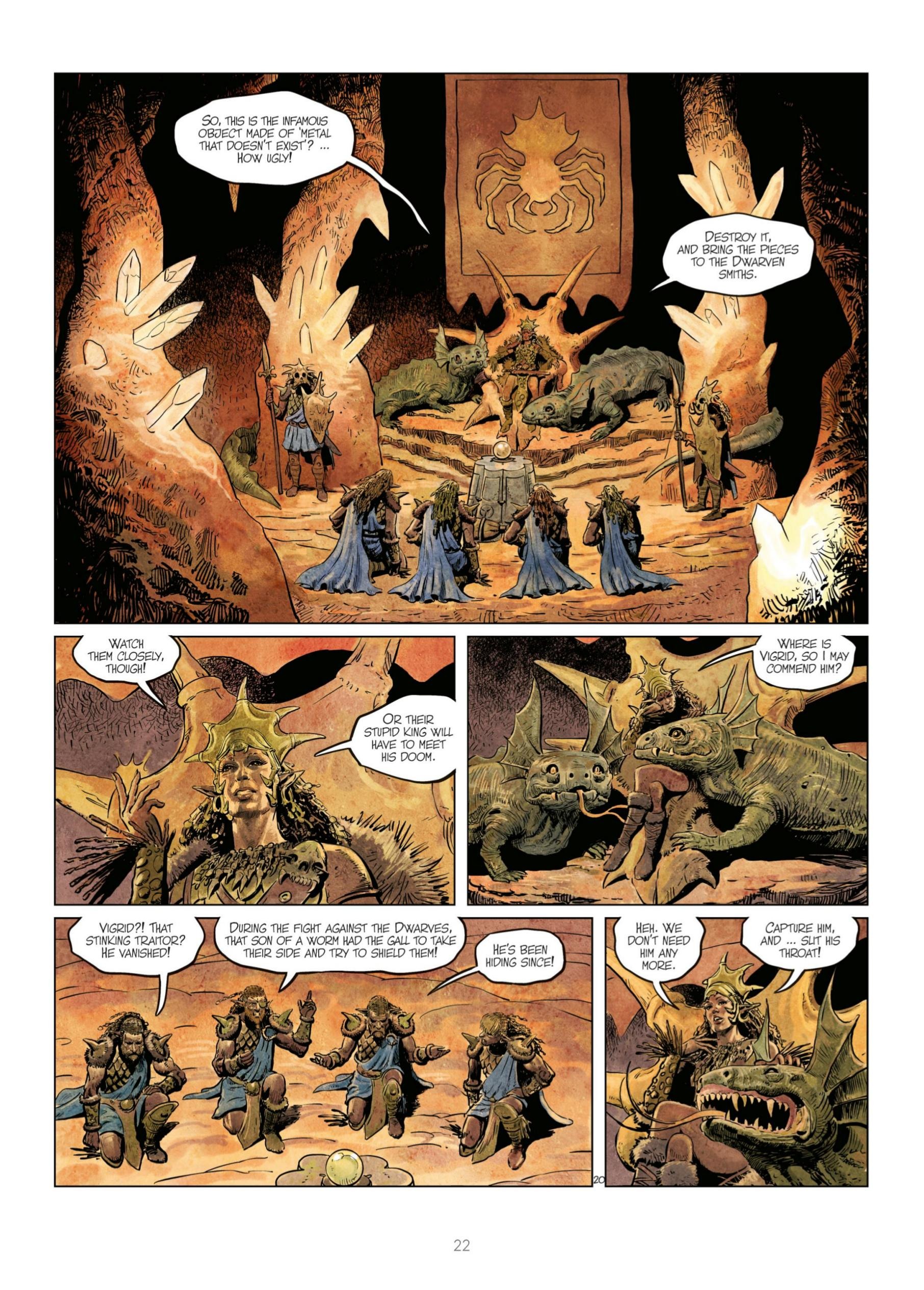 Read online The World of Thorgal: Wolfcub comic -  Issue #6 - 24