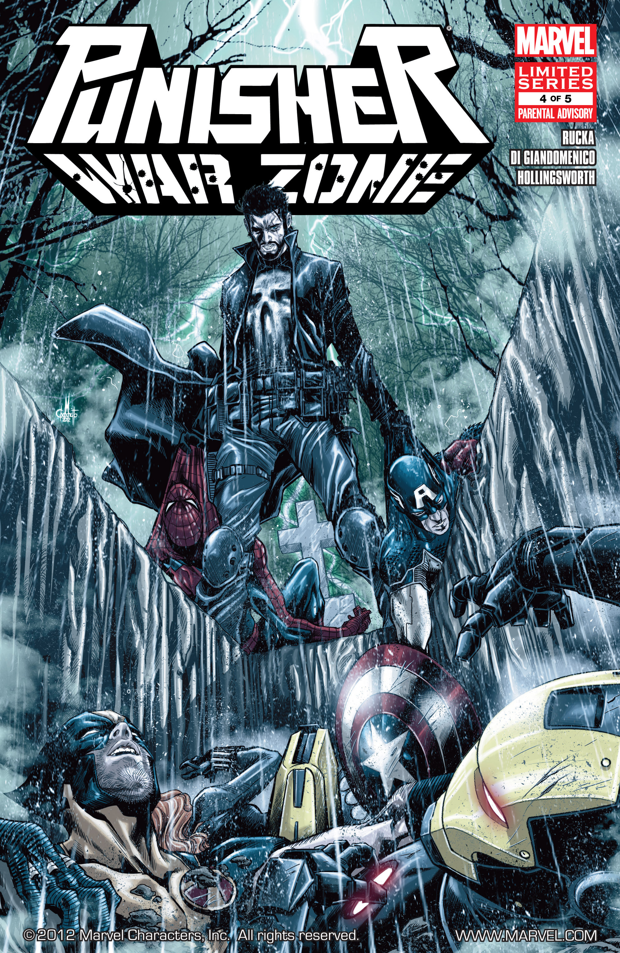 Read online Punisher: War Zone (2012) comic -  Issue #4 - 1