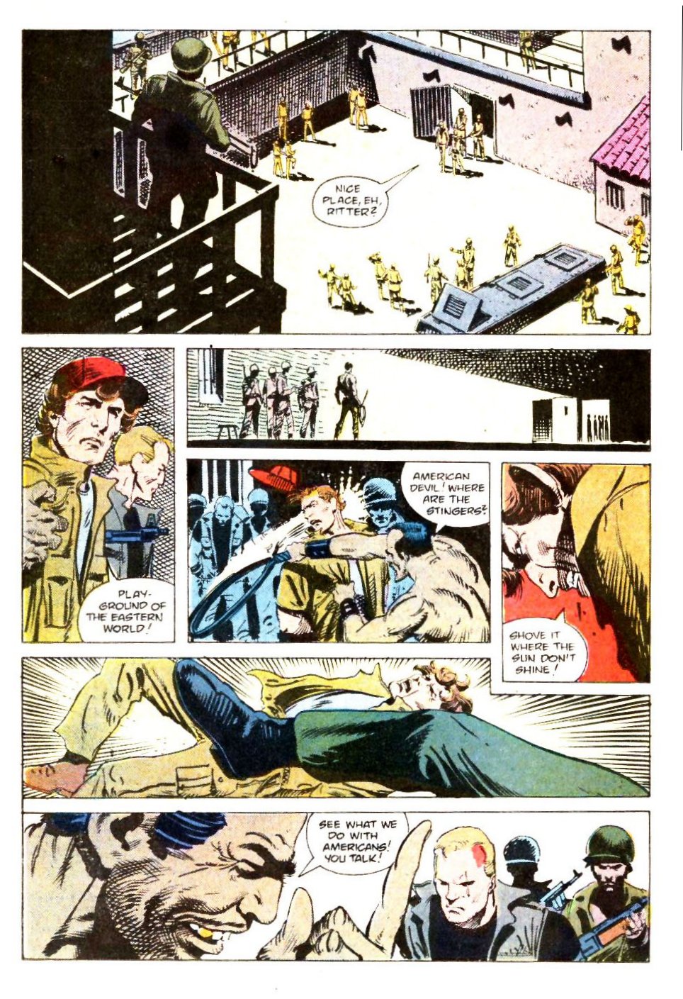 Read online Mark Hazzard: Merc comic -  Issue #9 - 20