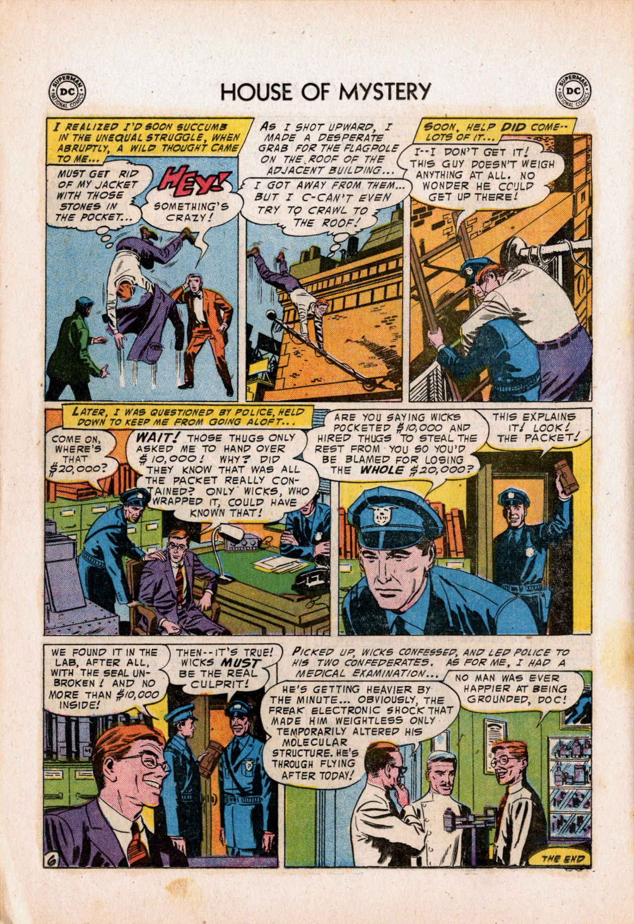 Read online House of Mystery (1951) comic -  Issue #52 - 16