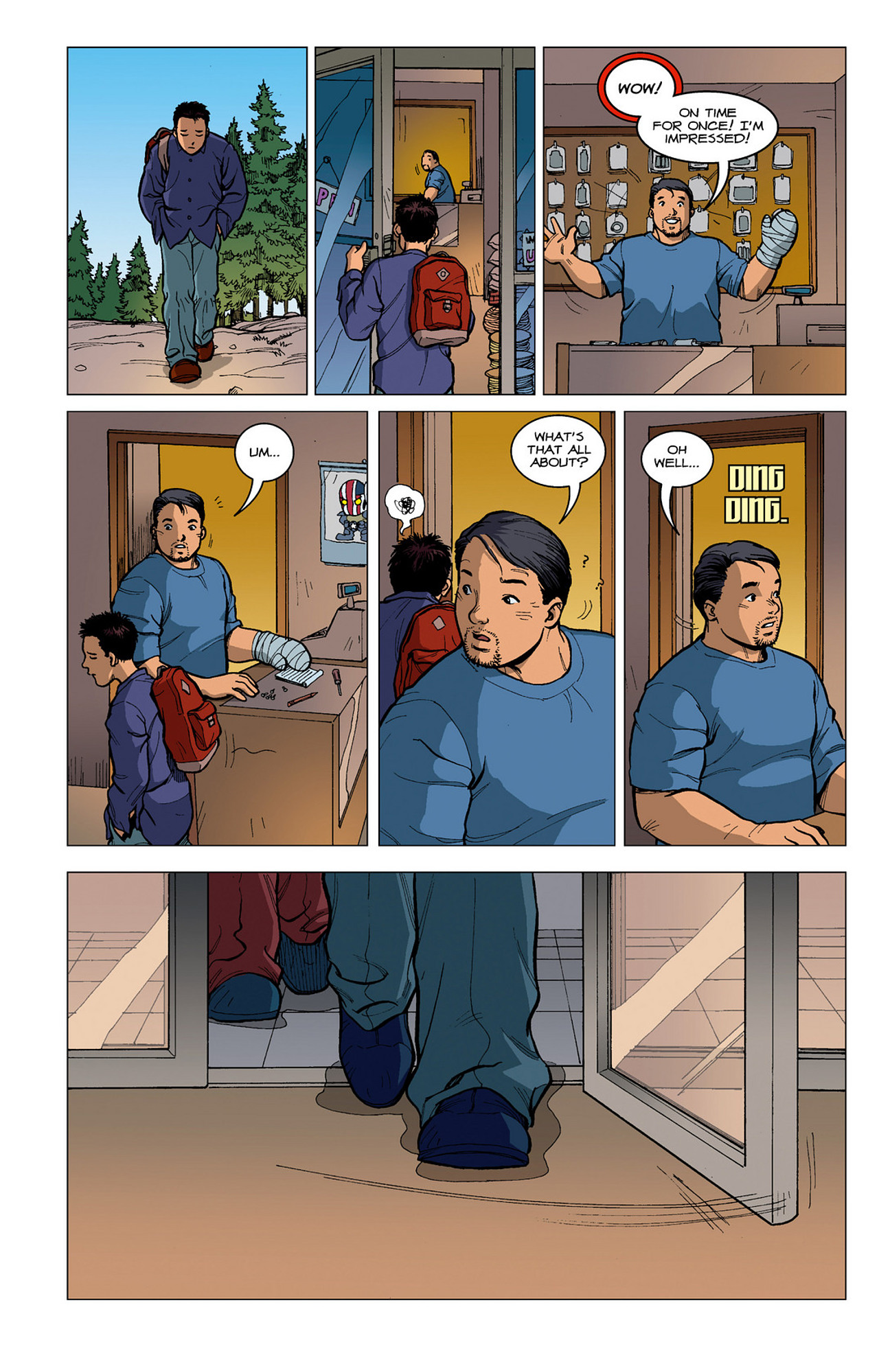 Read online Tech Jacket (2002) comic -  Issue # TPB 1 - 37