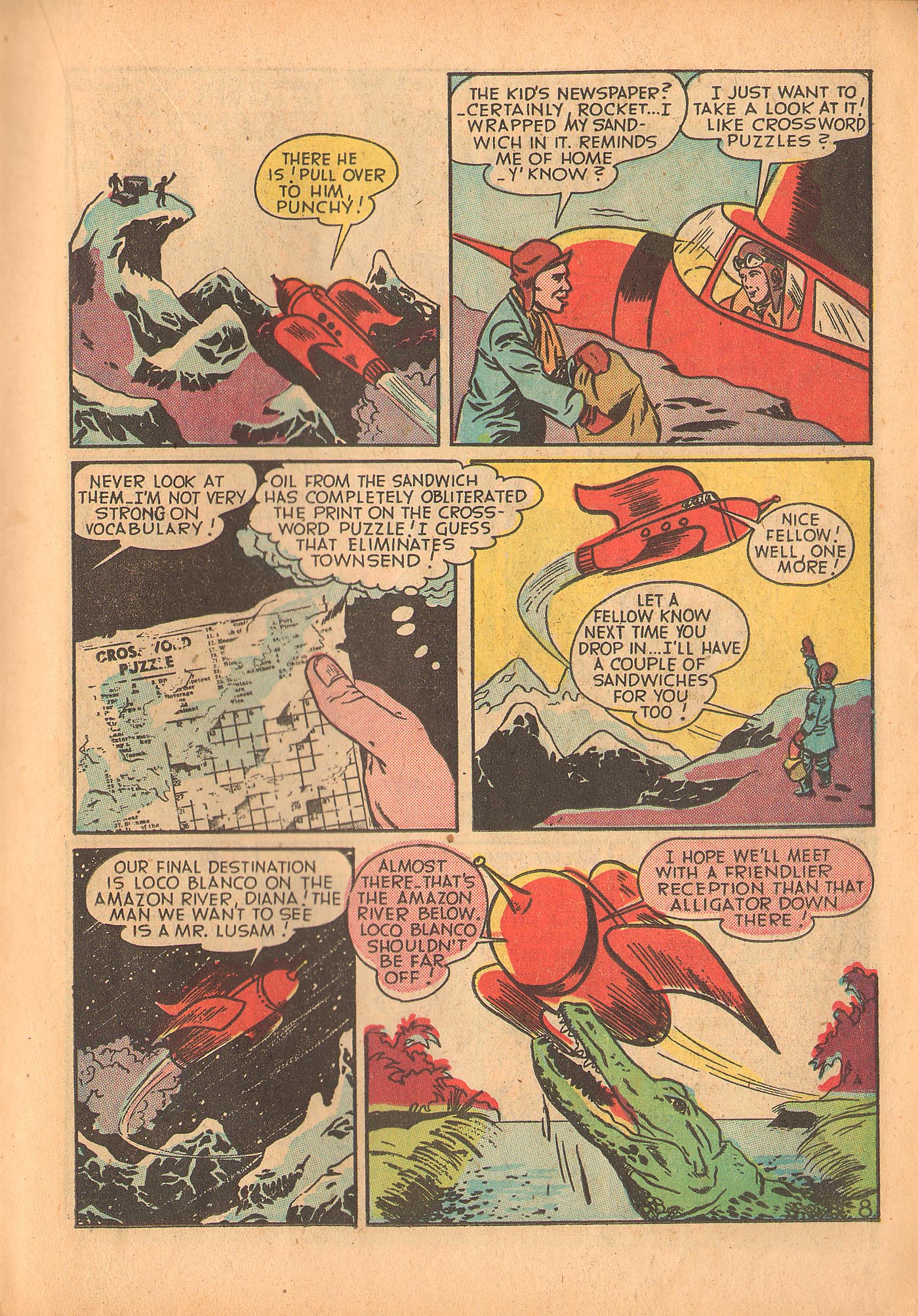 Read online Rocket Kelly (1945) comic -  Issue #4 - 21