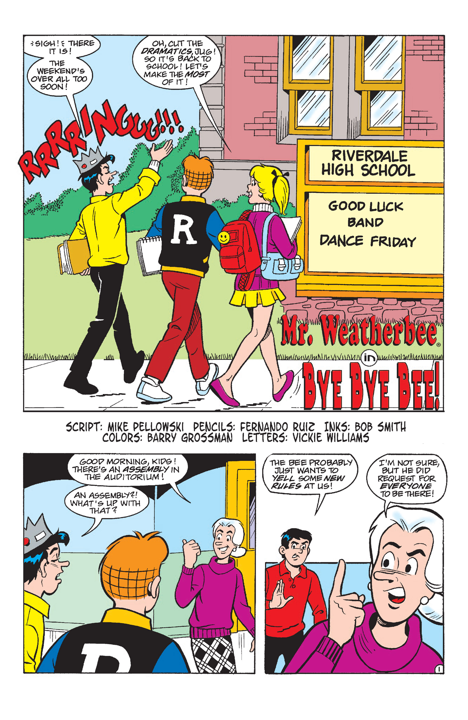 Read online Archie & Friends: Faculty Funnies comic -  Issue # TPB - 90