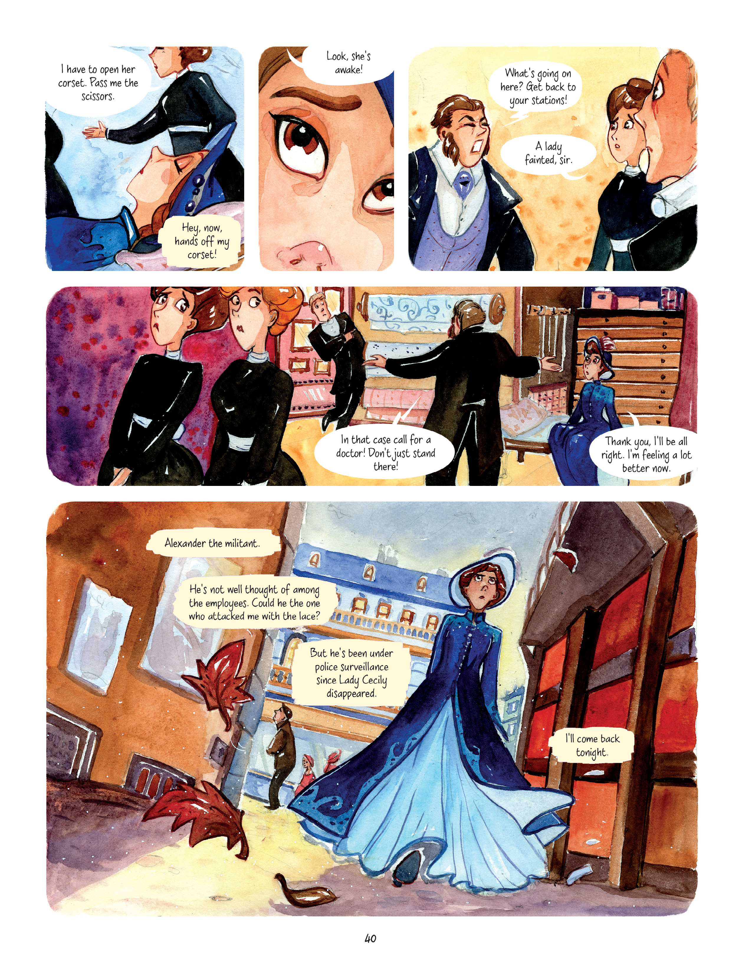 Read online An Enola Holmes Mystery comic -  Issue #2 - 42