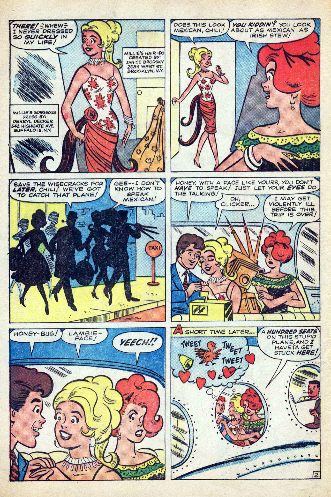 Read online Millie the Model comic -  Issue #109 - 4