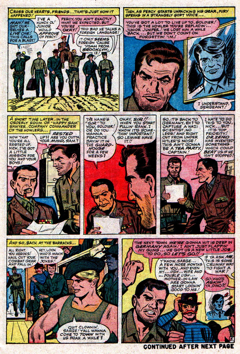 Read online Sgt. Fury comic -  Issue #8 - 7