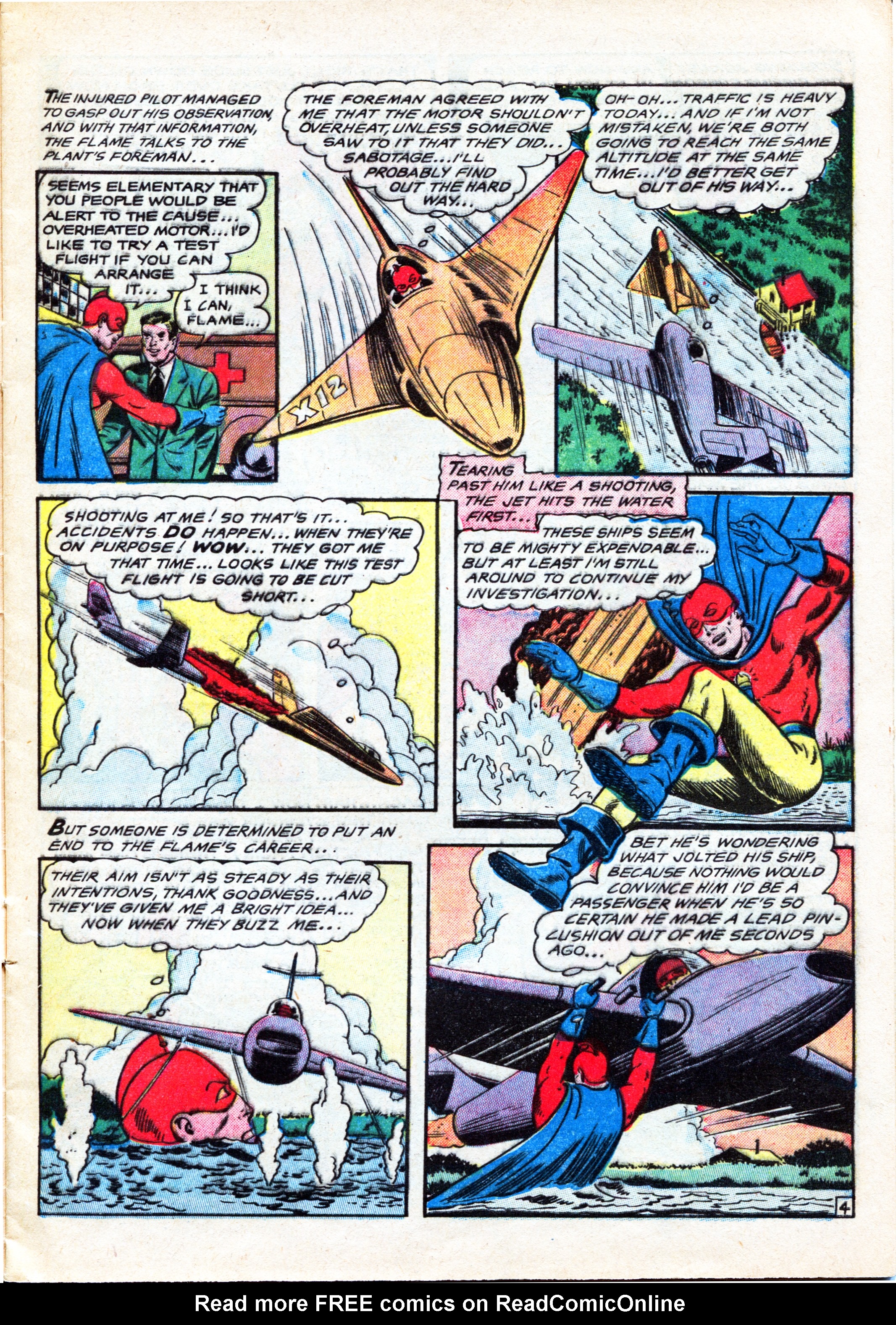Read online The Flame comic -  Issue #3 - 8