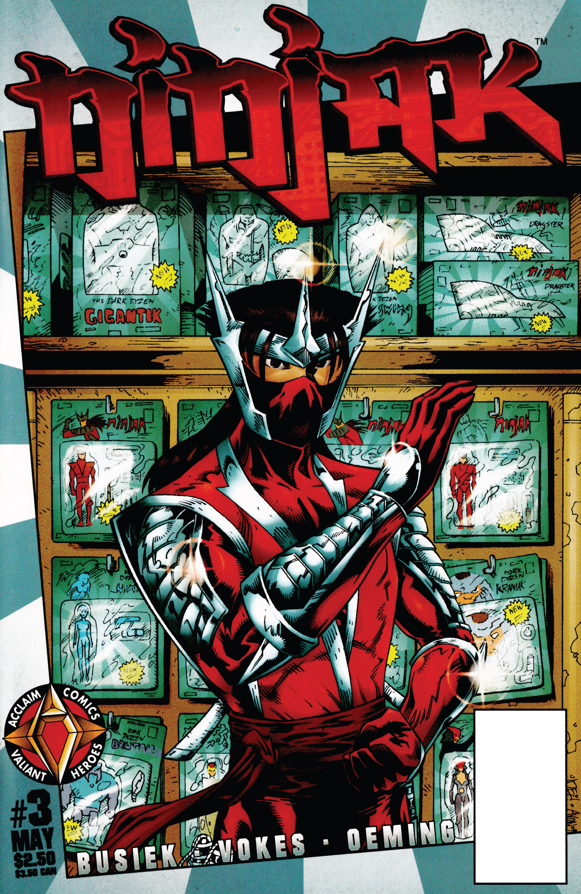 Read online Ninjak (1997) comic -  Issue #3 - 1