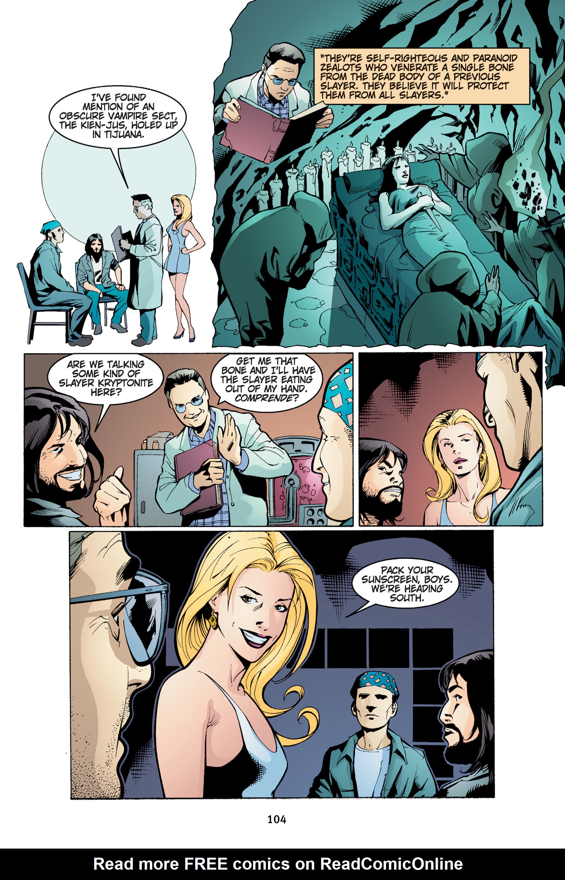 Read online Buffy the Vampire Slayer: Omnibus comic -  Issue # TPB 4 - 105