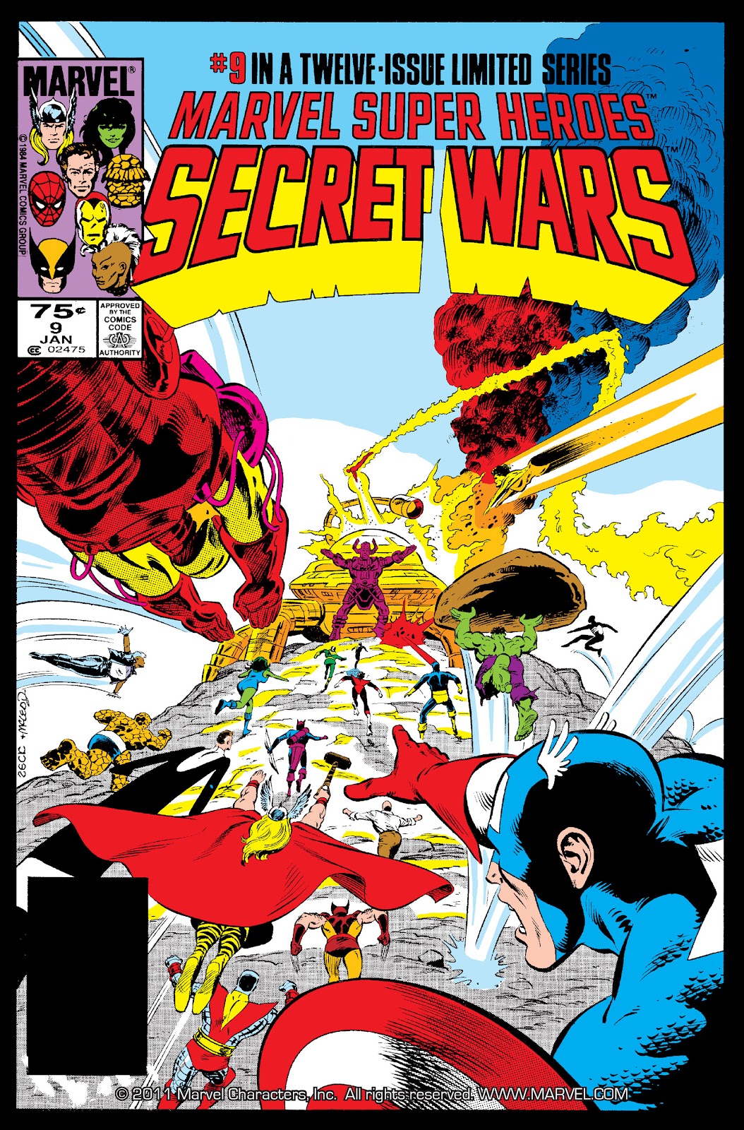 Marvel Super Heroes Secret Wars (1984) issue 9 - Page 1
