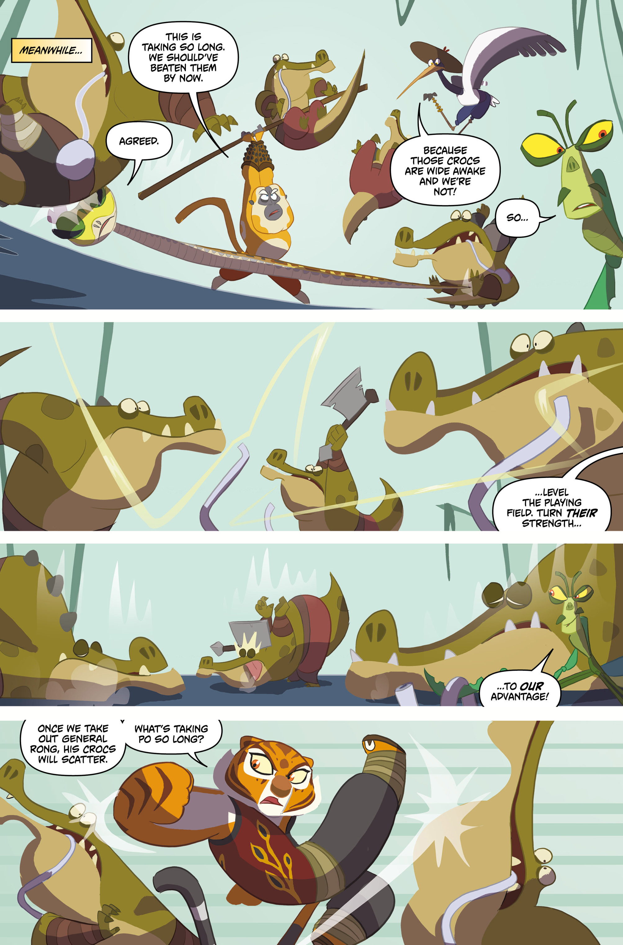 Read online DreamWorks Kung Fu Panda comic -  Issue #2 - 11
