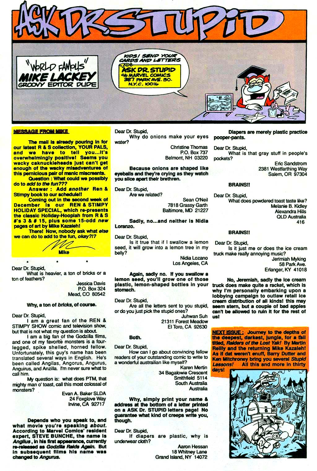 Read online The Ren & Stimpy Show comic -  Issue #26 - 24
