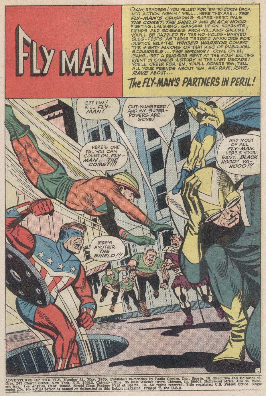 Read online Fly Man comic -  Issue #31 - 3