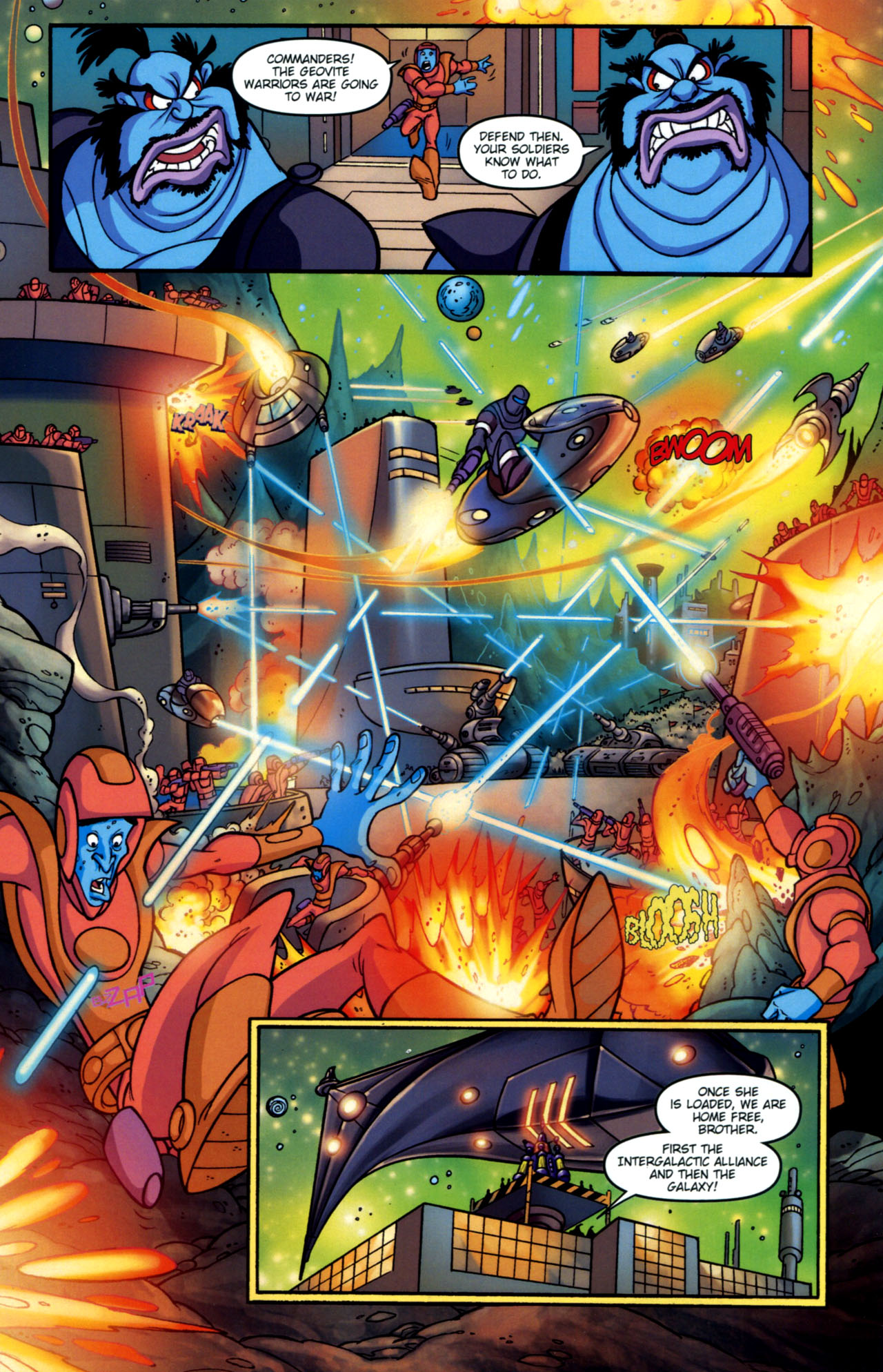 Read online Don Bluth Presents Space Ace comic -  Issue #5 - 18