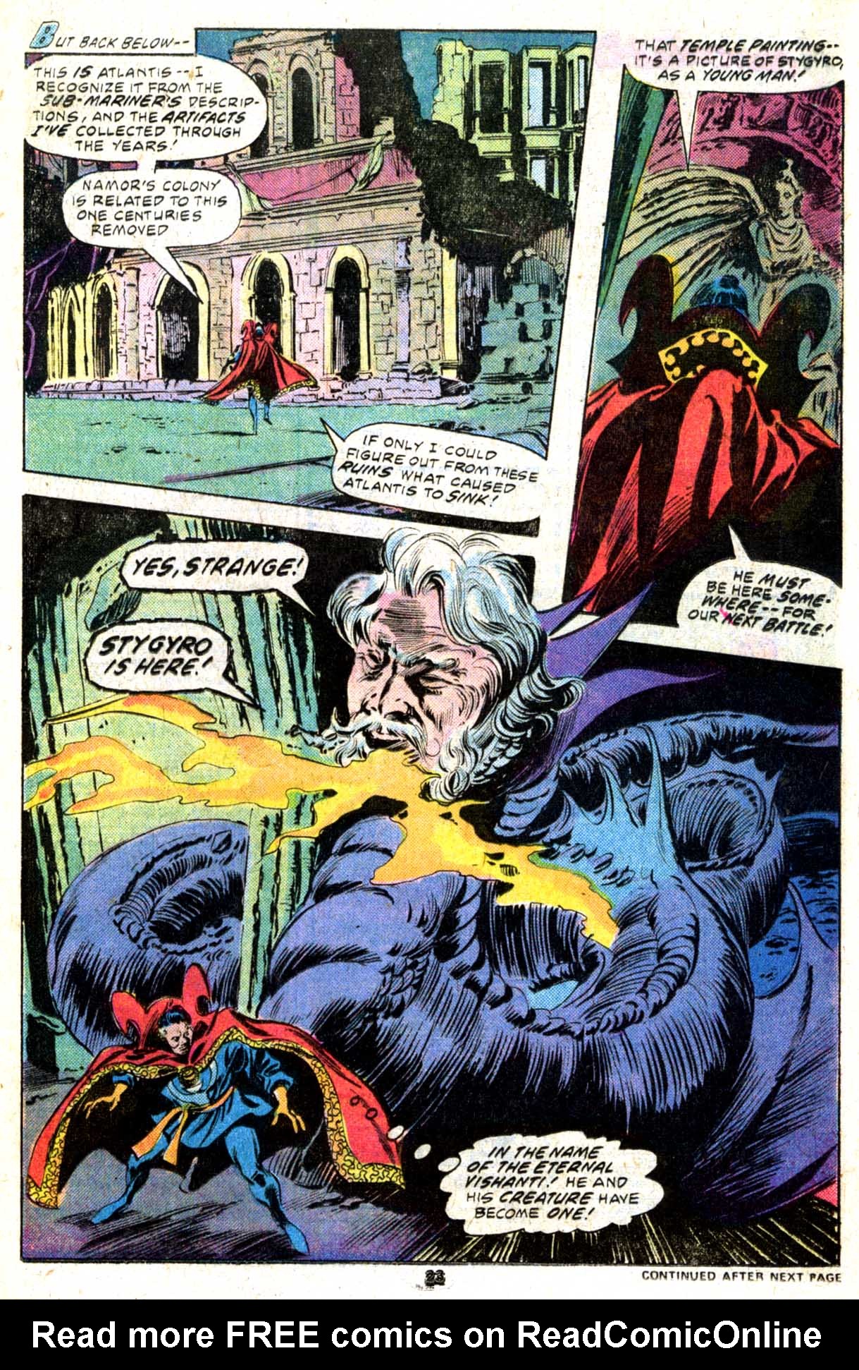 Read online Doctor Strange (1974) comic -  Issue #18 - 14