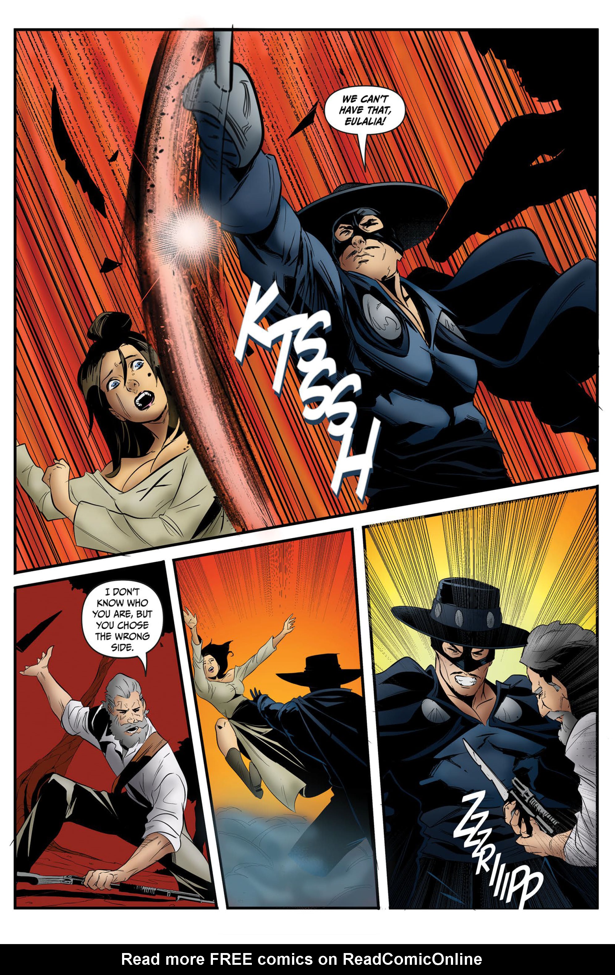 Read online Zorro Flights comic -  Issue #2 - 25