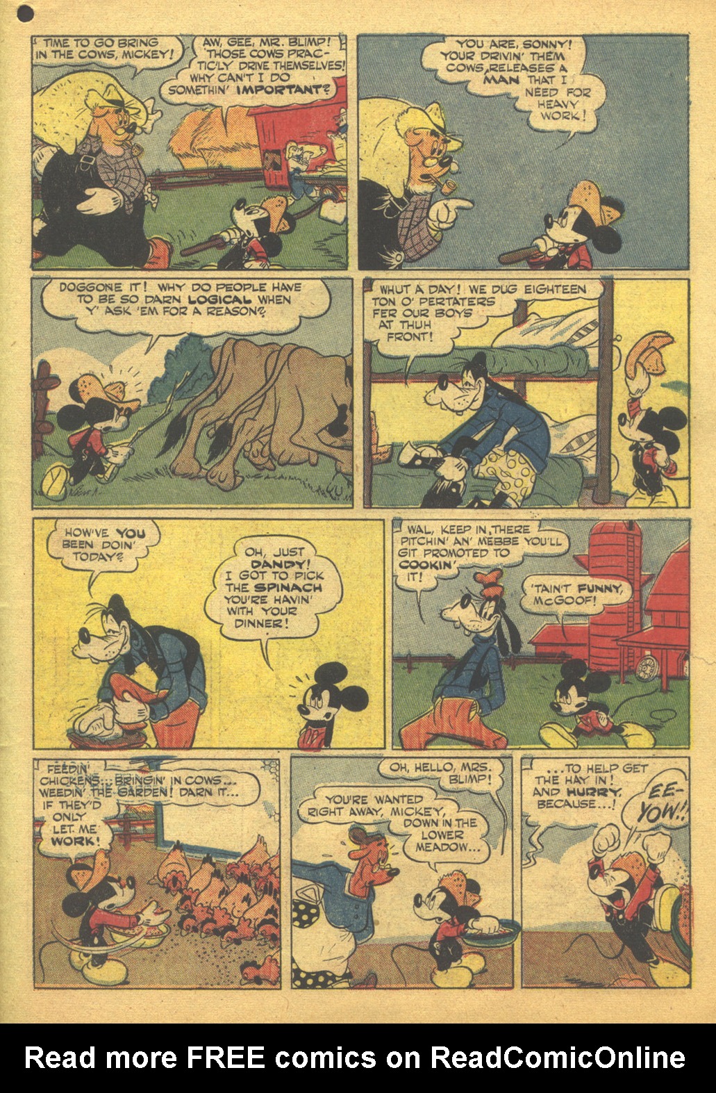 Read online Walt Disney's Comics and Stories comic -  Issue #57 - 45