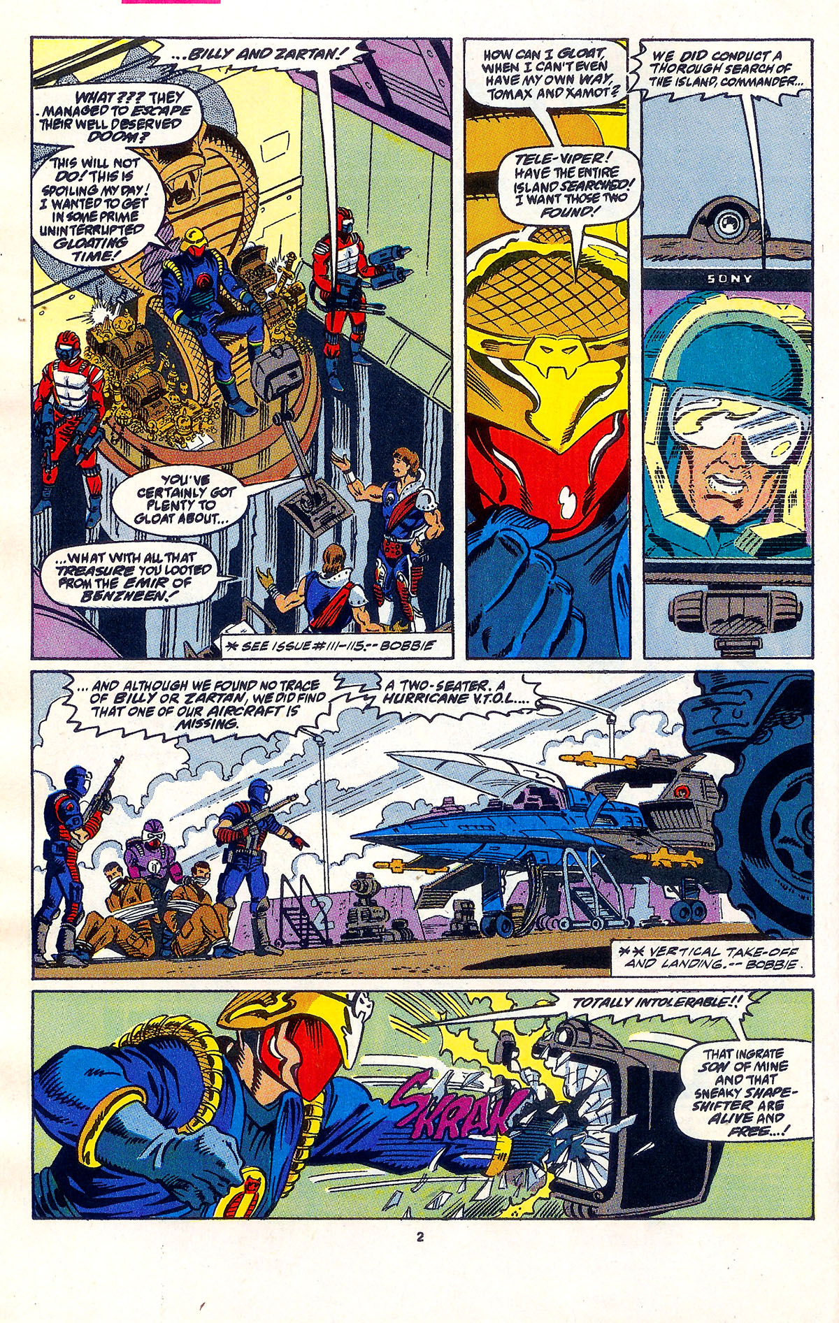 Read online G.I. Joe: A Real American Hero comic -  Issue #116 - 3