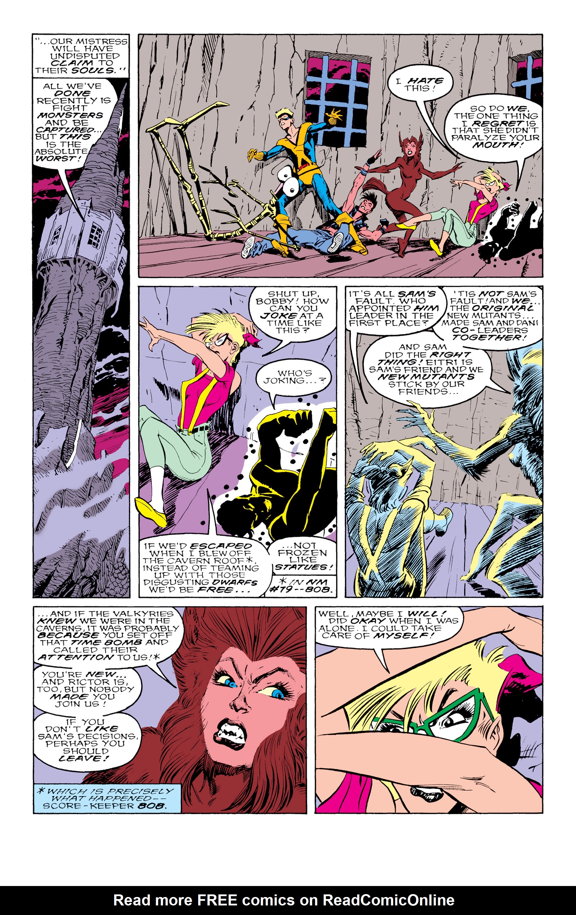 Read online New Mutants Epic Collection comic -  Issue # TPB Curse Of The Valkyries (Part 4) - 56
