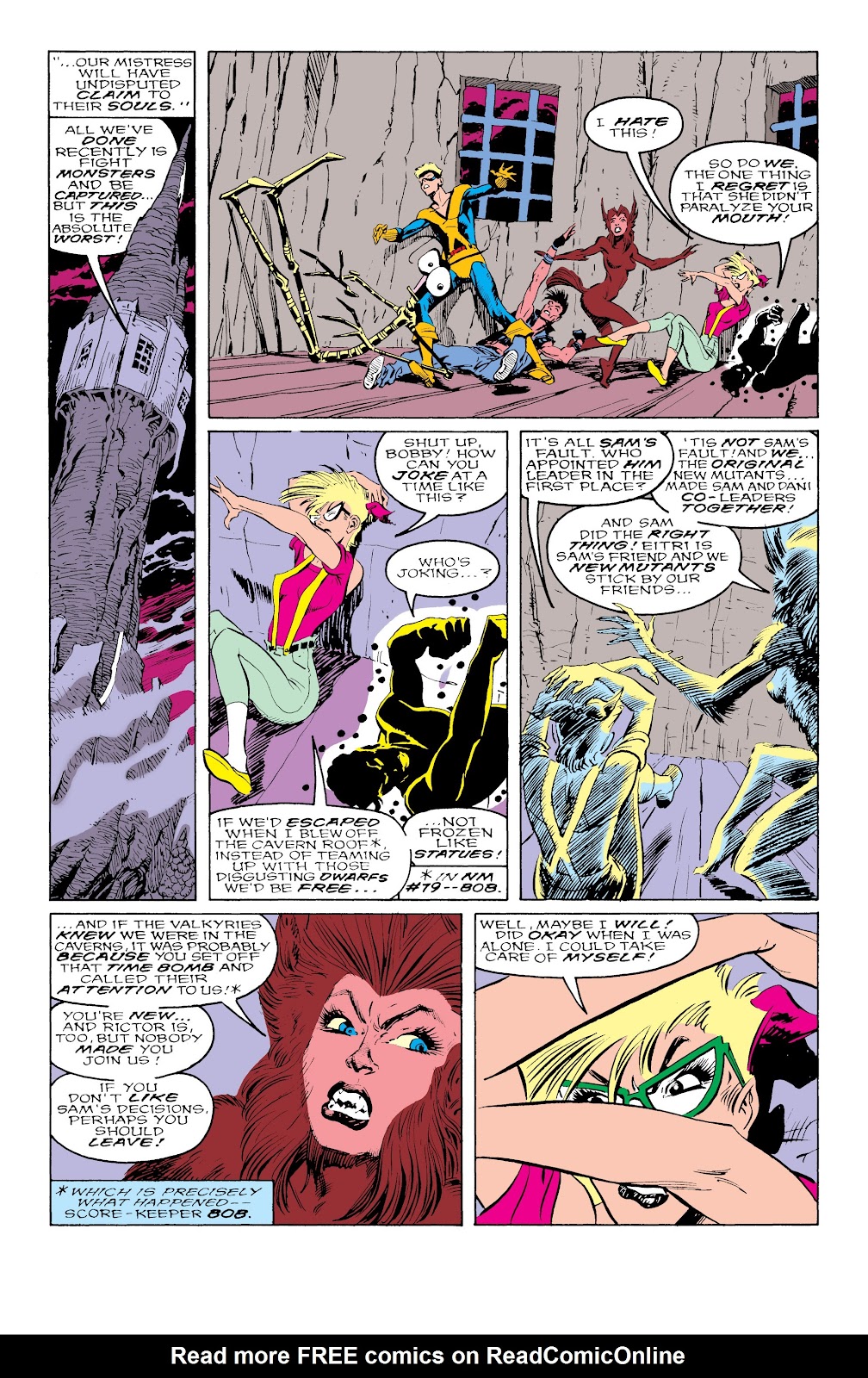New Mutants Epic Collection issue TPB Curse Of The Valkyries (Part 4) - Page 56
