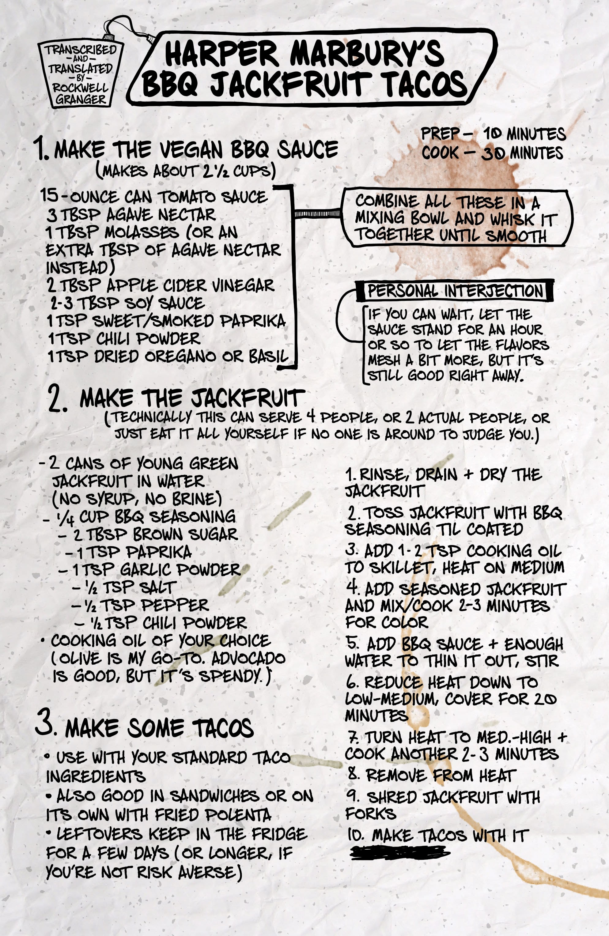 Read online Short Order Crooks comic -  Issue # TPB - 30